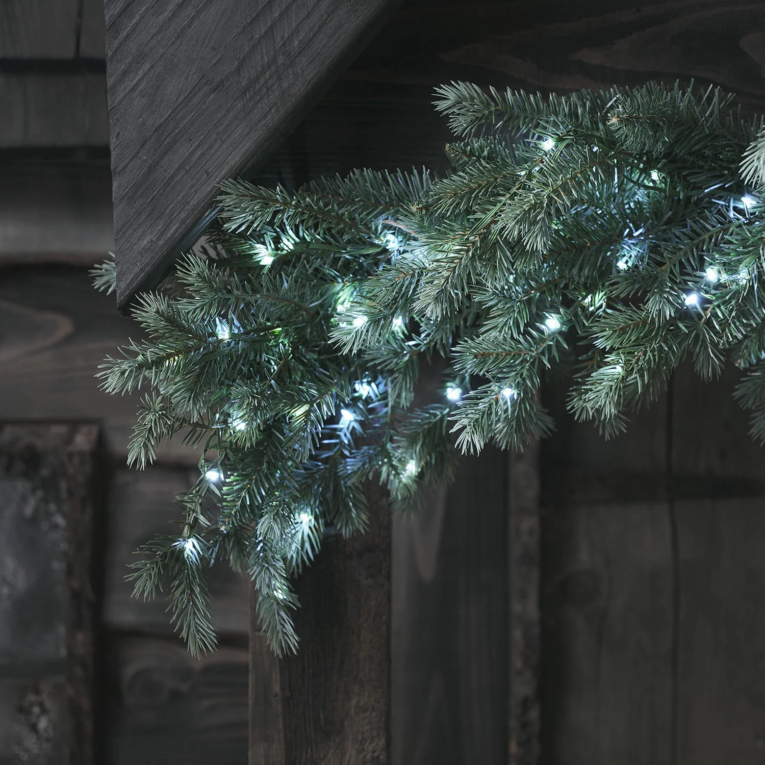 1.5m Dual Colour Micro LED Christmas Garland - Image 2