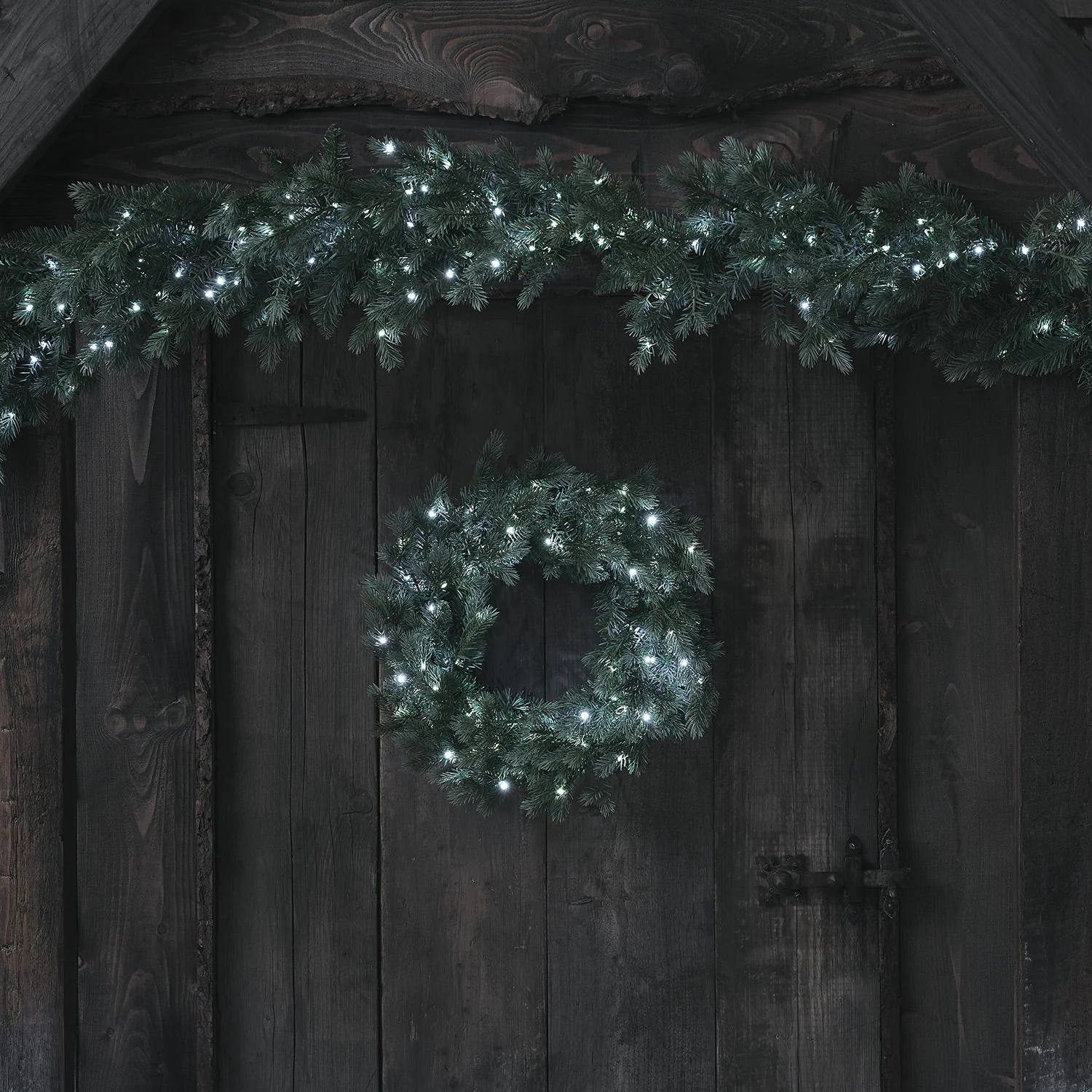1.5m Dual Colour Micro LED Christmas Garland - Image 5
