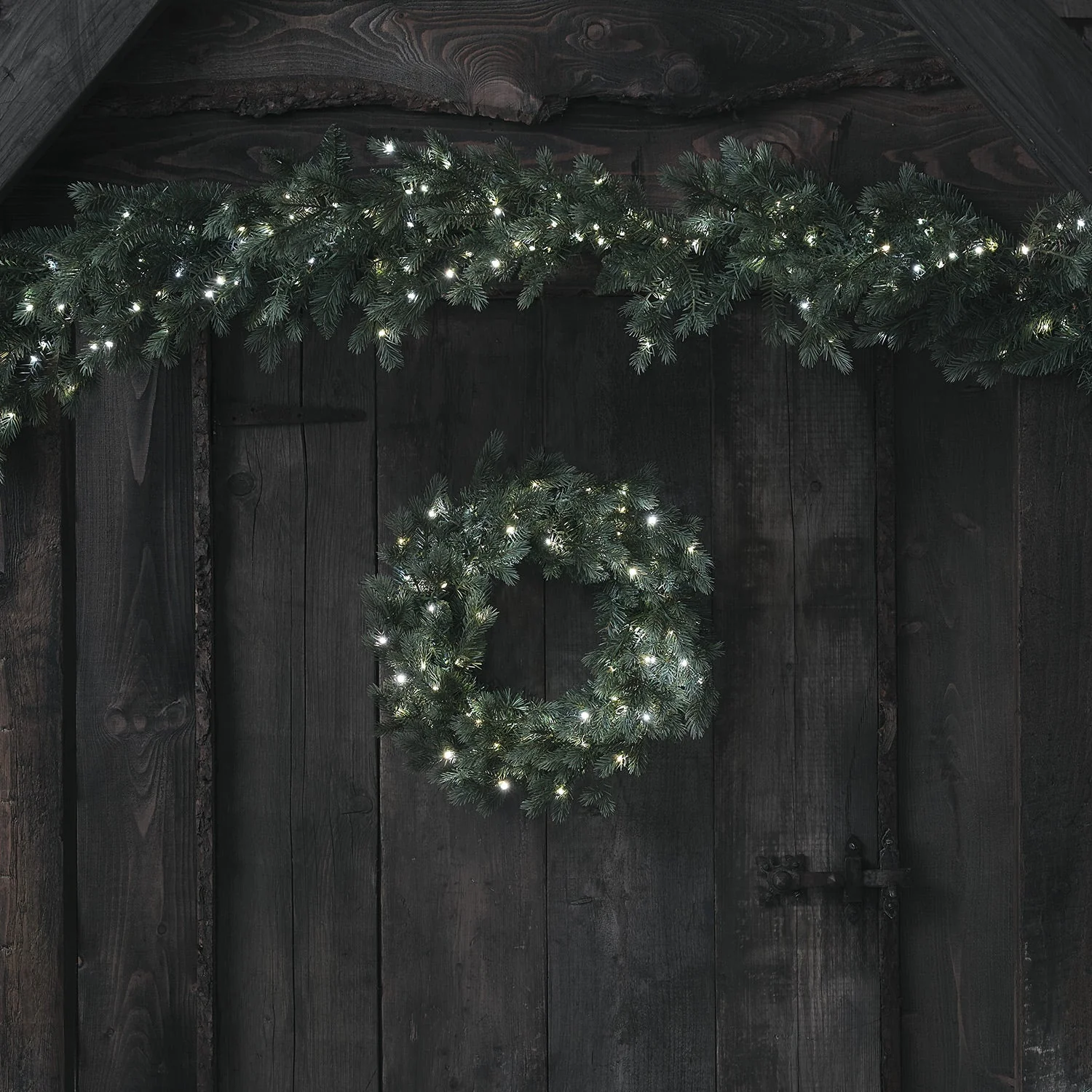 1.5m Dual Colour Micro LED Christmas Garland - Image 6