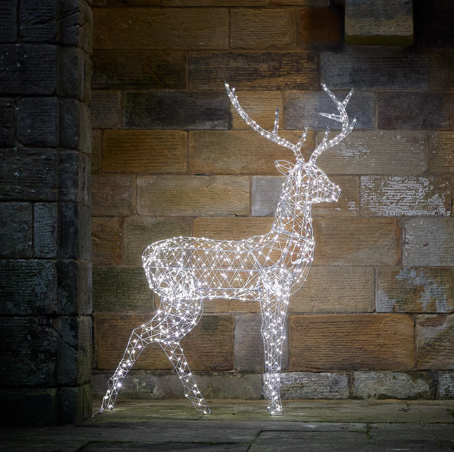 1.5m XL Duchy Stag LED Light Up Reindeer - Image 3