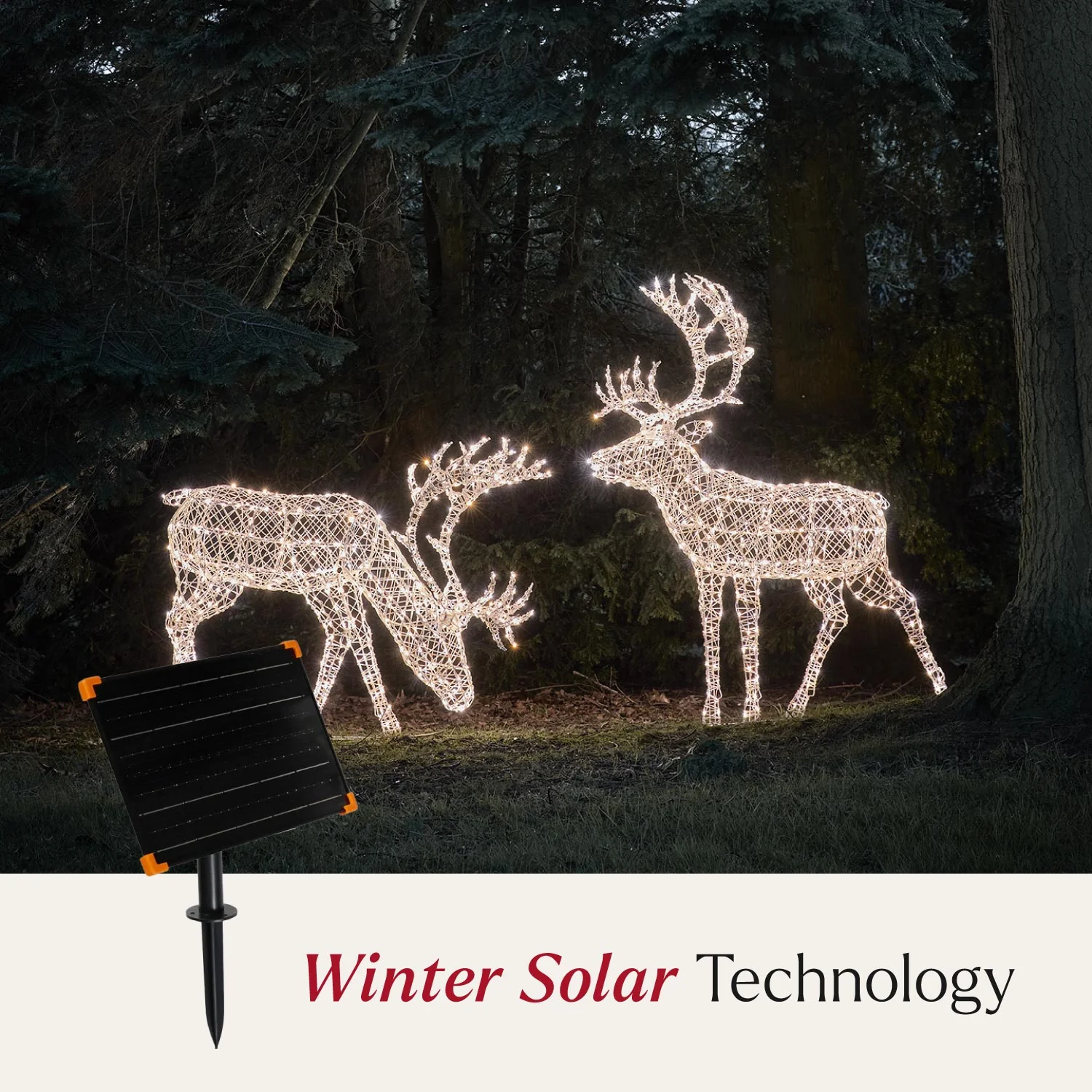 1.8m XL Solar Powered Arkendale Reindeer - Image 2