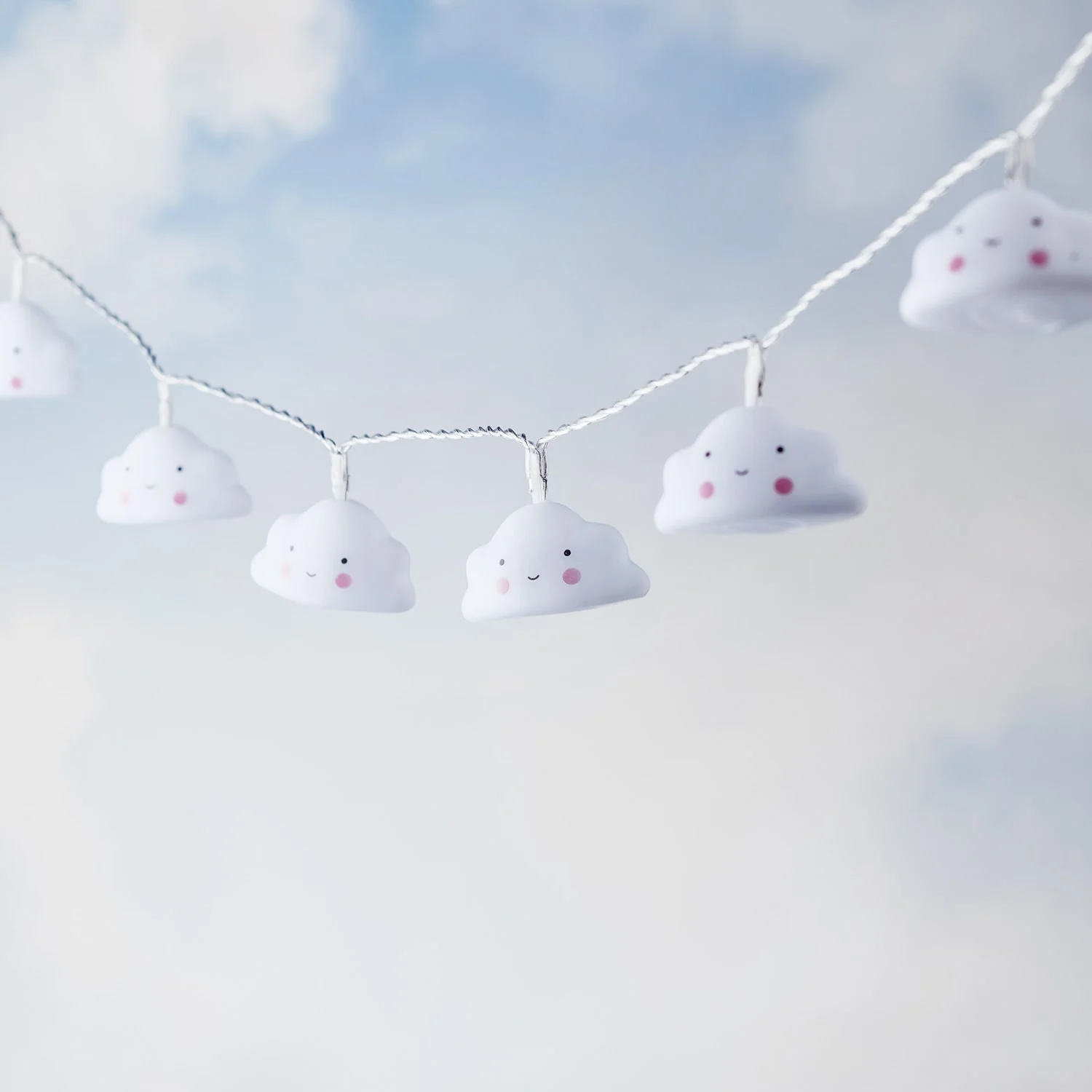 10 Cloud Children's Fairy Lights - Image 2