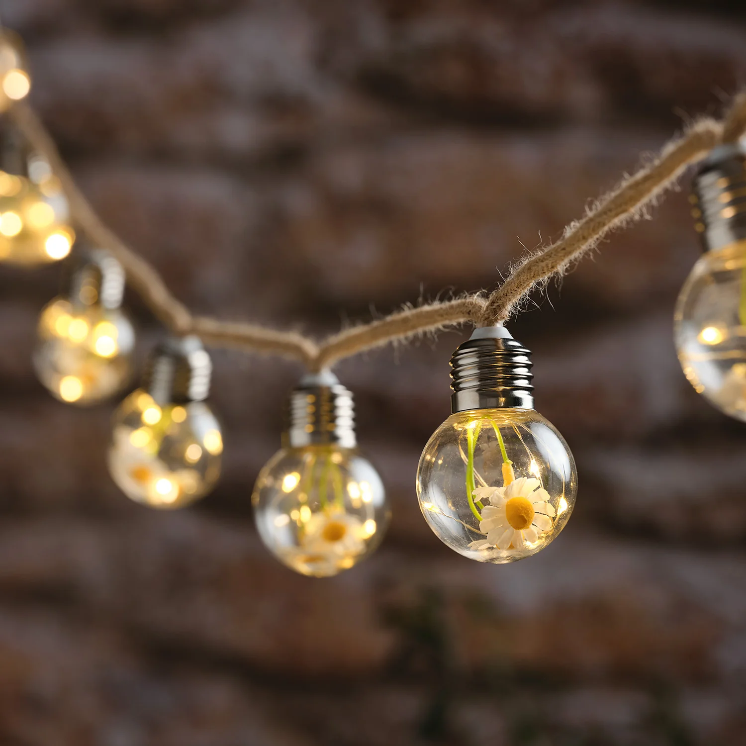 10 Daisy Micro Battery Festoon Lights - Image 7
