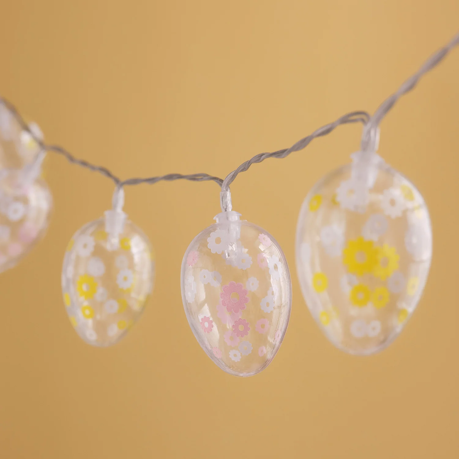 10 Easter Egg LED Battery String Lights - Image 2