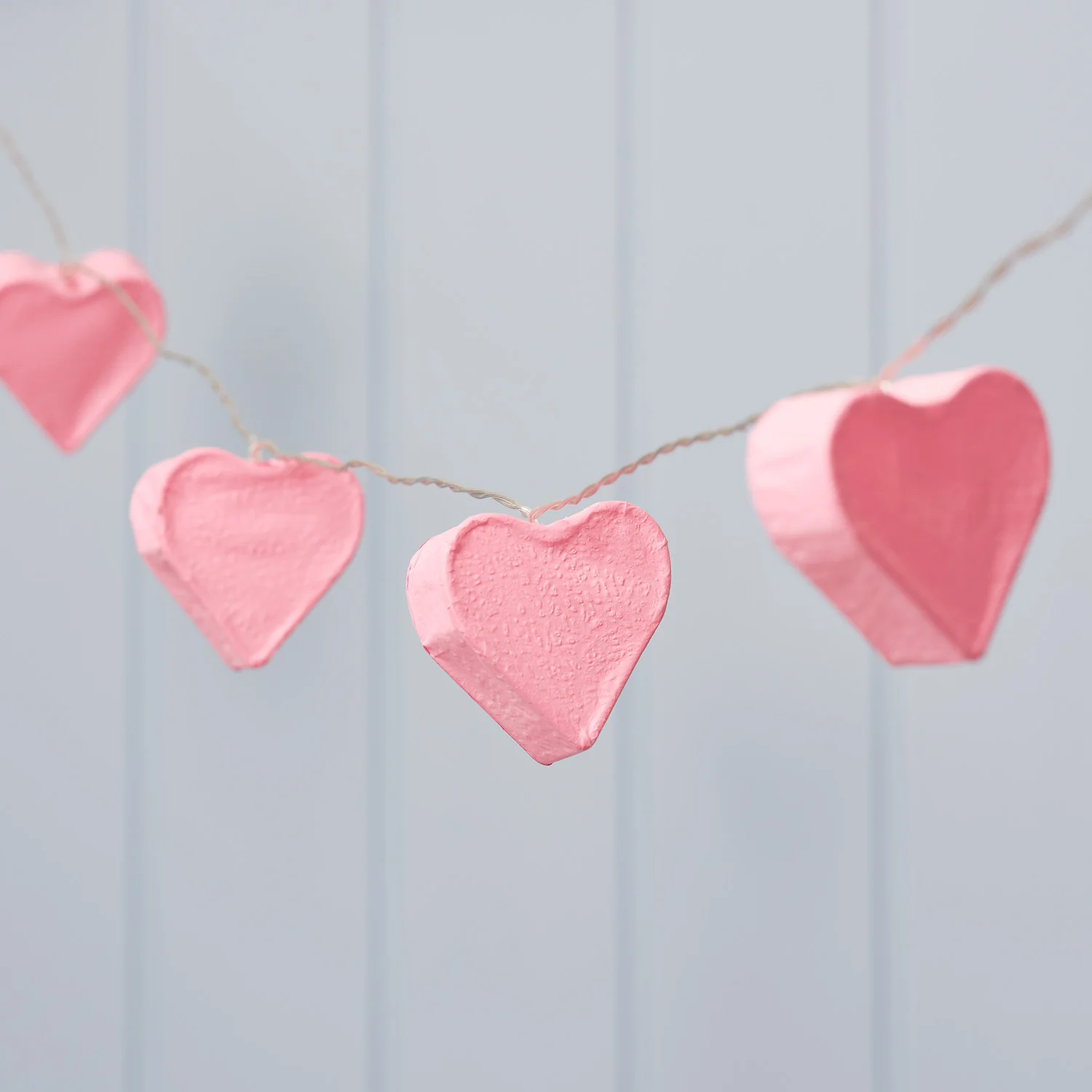 10 LED Paper Heart Battery Fairy Lights - Image 5