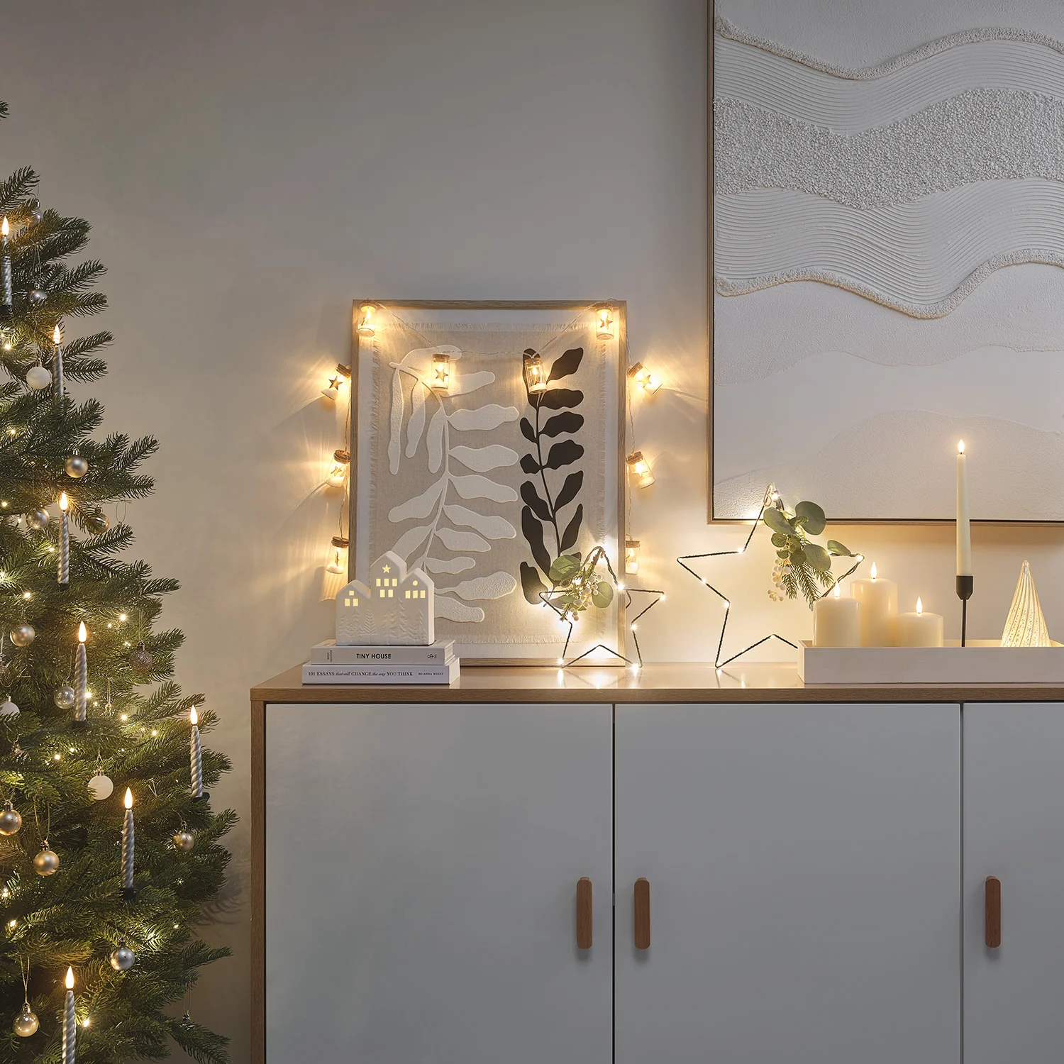 10 Star Glass Bottle LED String Lights - Image 3