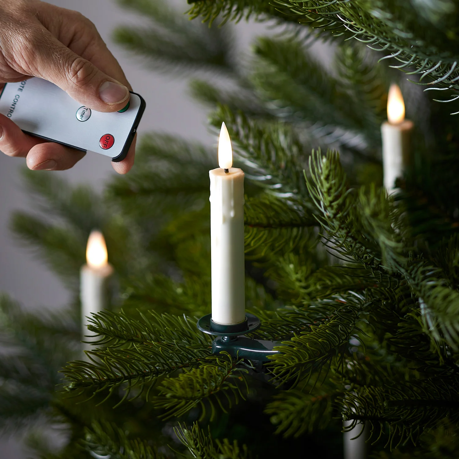 10  TruGlow® Christmas Tree Candle Lights - Image 2