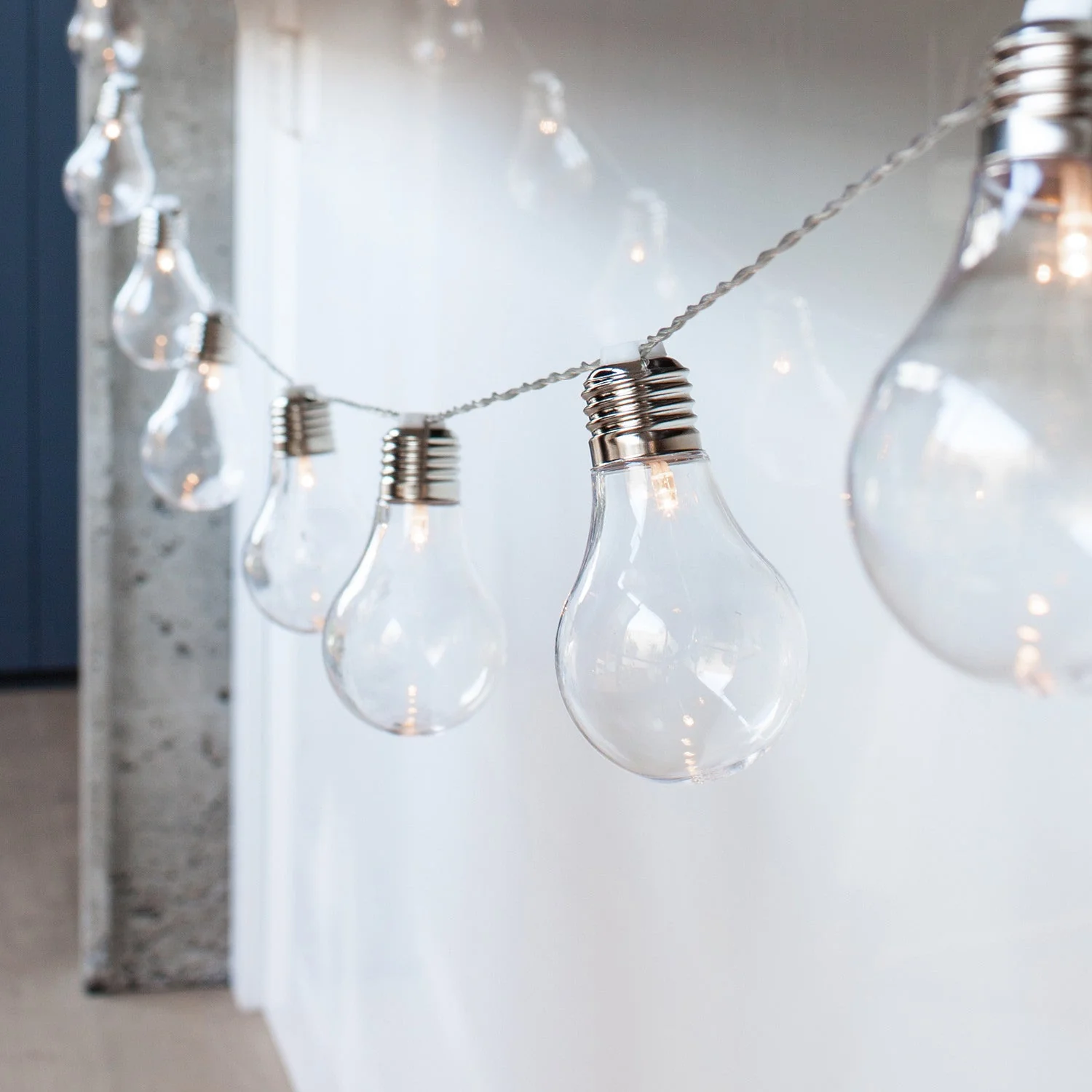 10 Warm White Edison Battery Festoon Lights - Image 3