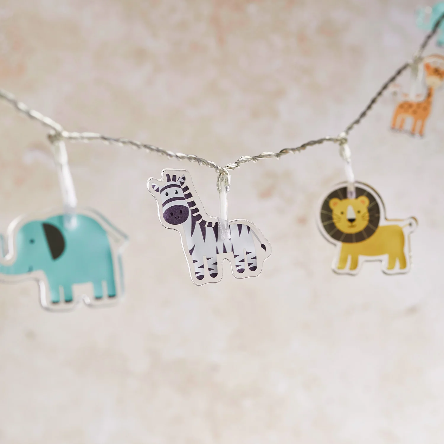 12 Safari Children's Fairy Lights - Image 2