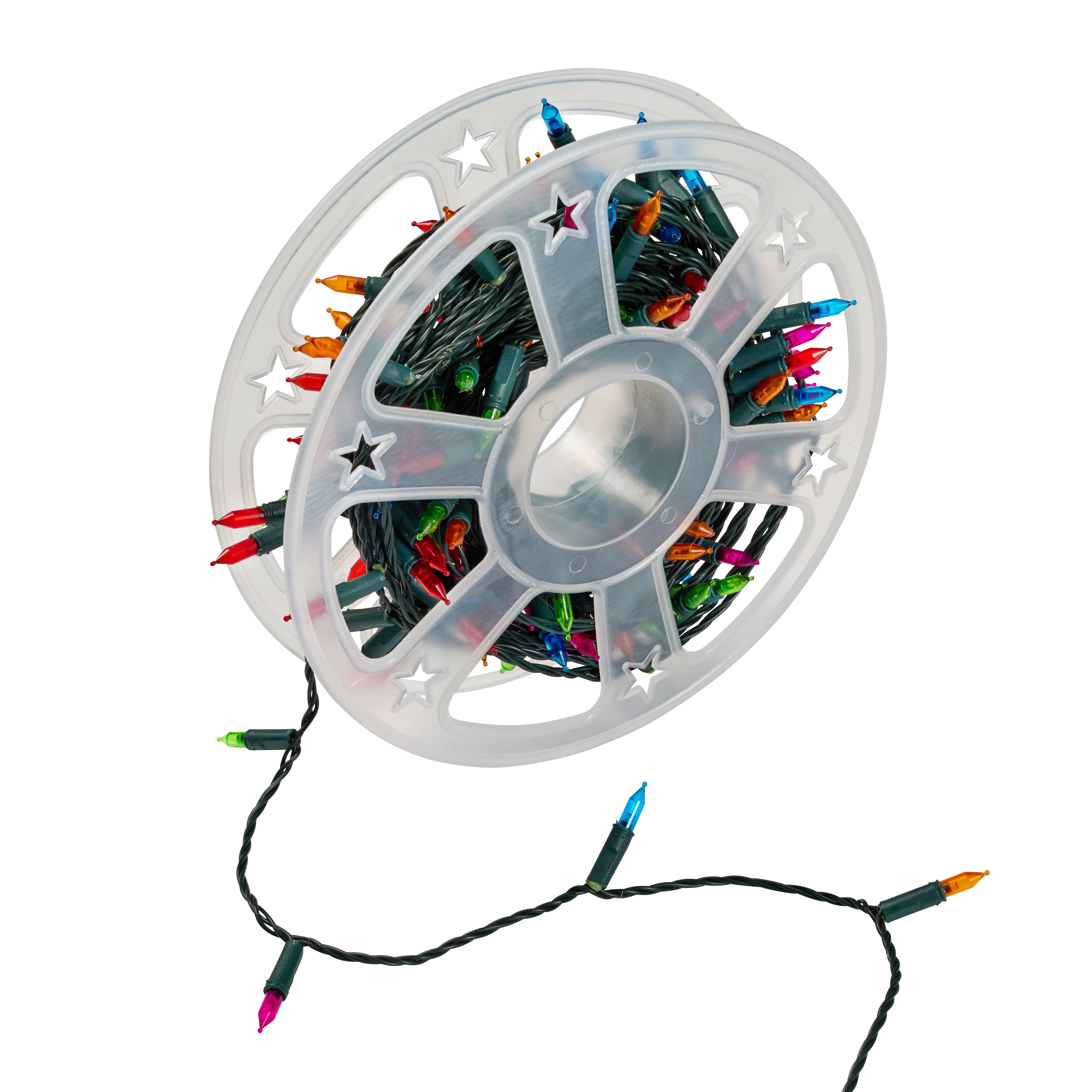 150 Multi Coloured LED Traditional Christmas Tree Lights - Image 7