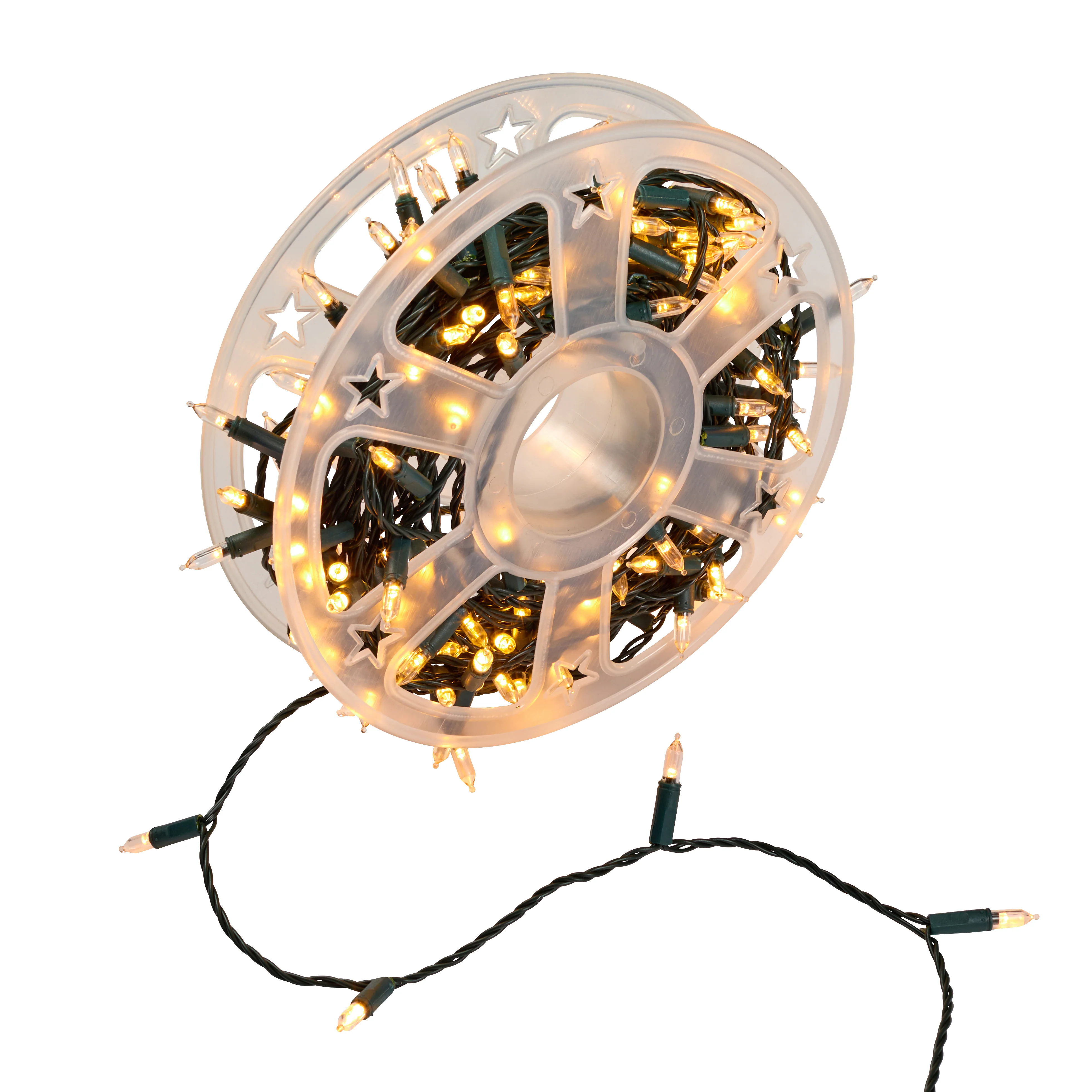 150 Warm White LED Traditional Christmas Tree Lights - Image 6