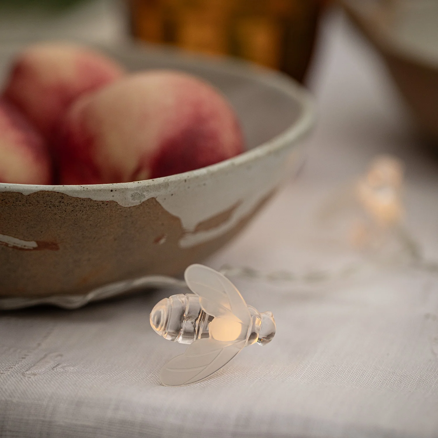 20 Bee LED Solar Fairy Lights - Image 4