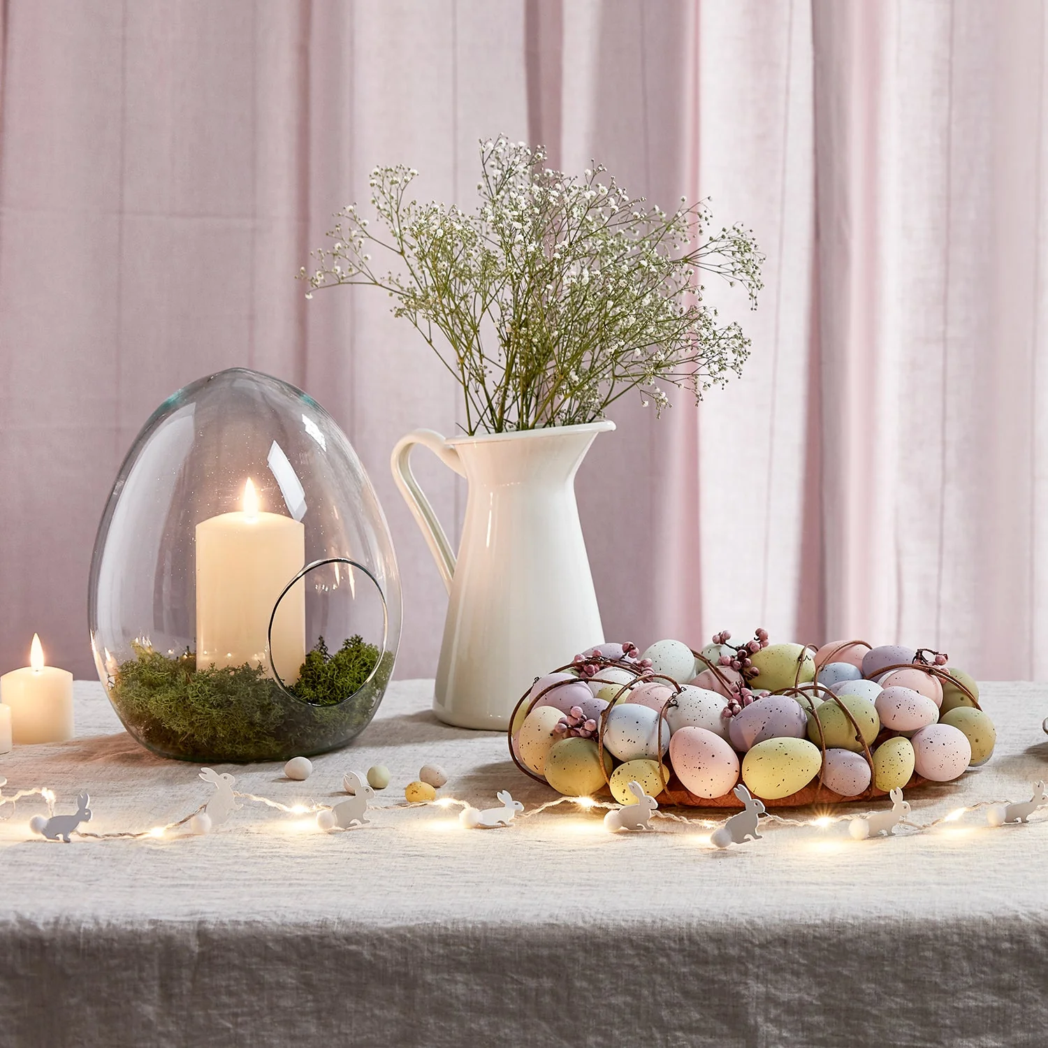 20 Wooden Bunny Micro Fairy Lights - Image 4