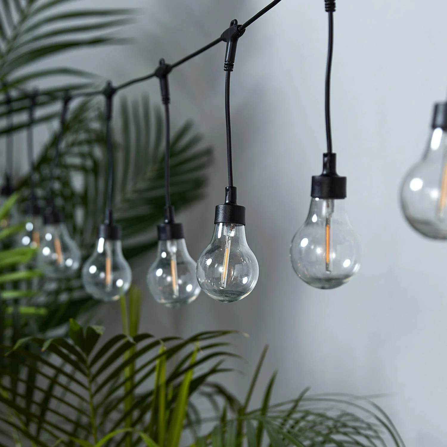 20 Drop Bulb Vintage Style Premium Solar Festoon Lights - Image 5