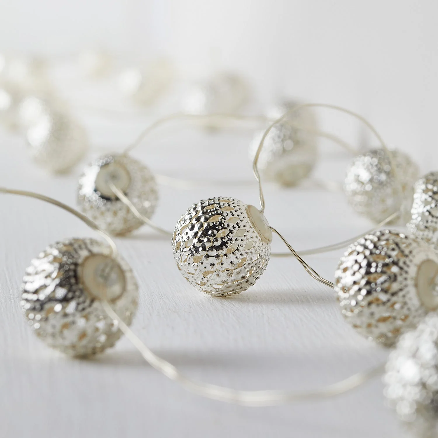 20 Moroccan Ball Micro Fairy Lights - Image 2