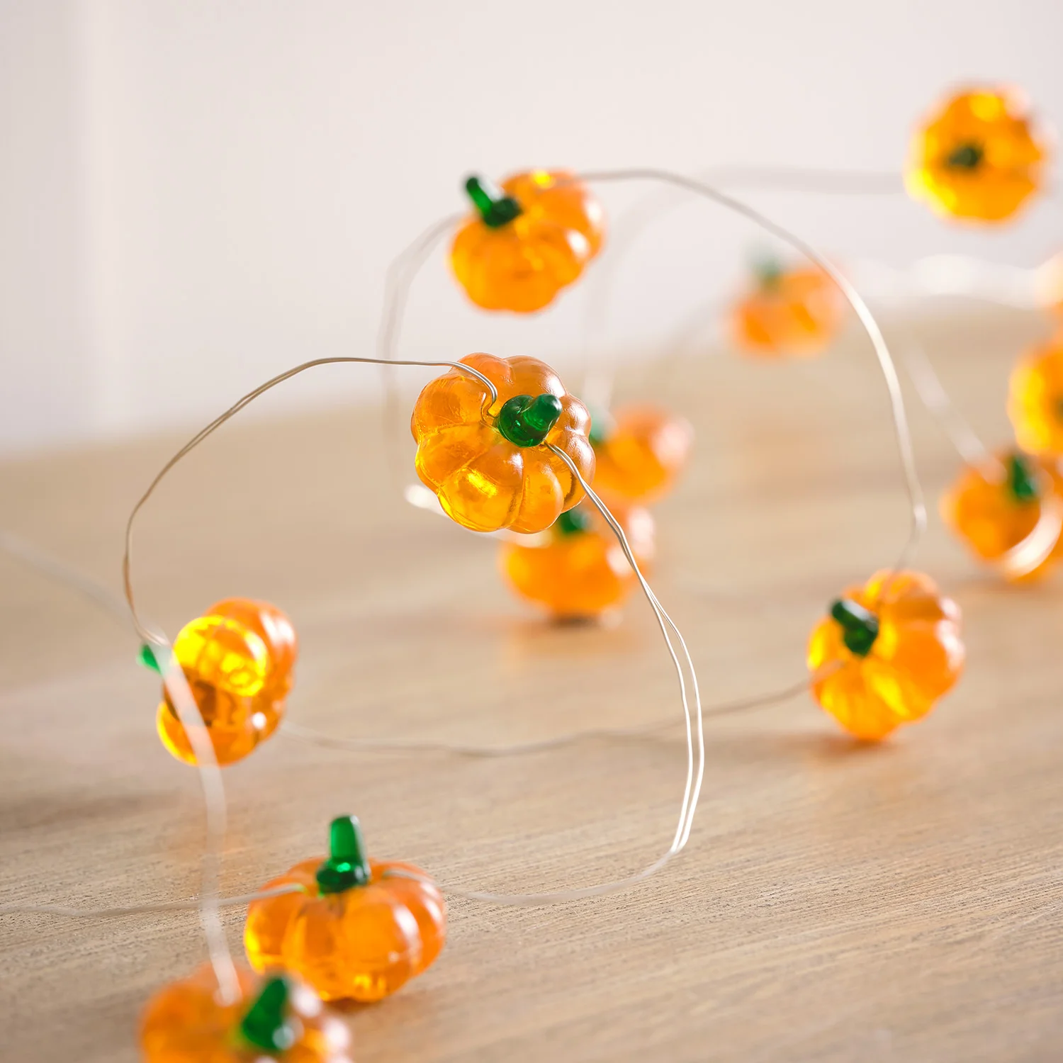 20 Pumpkin Micro Lights - Image 2