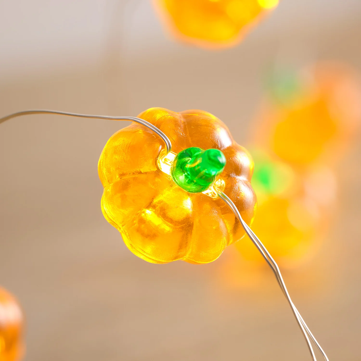 20 Pumpkin Micro Lights - Image 5