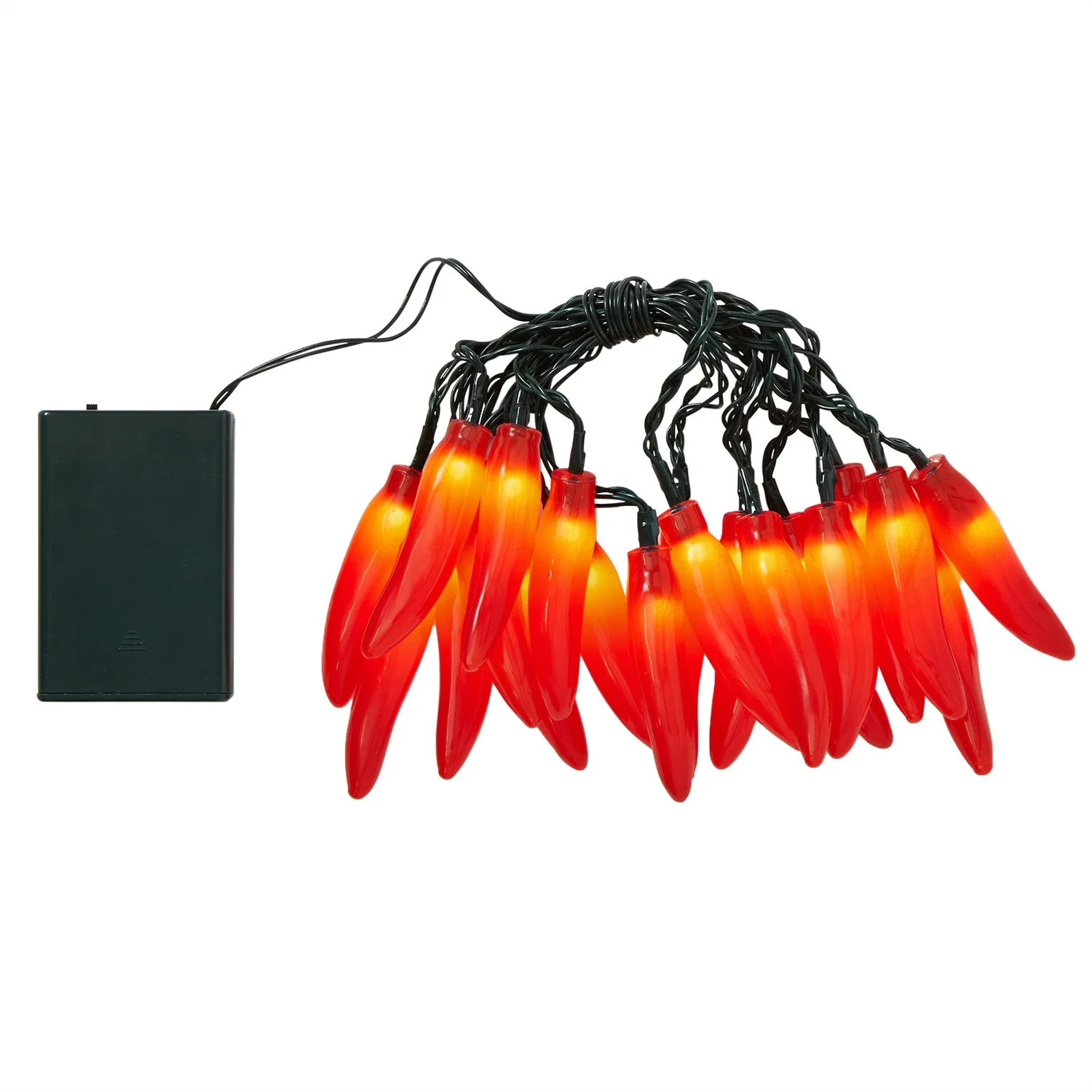20 Red Chilli Pepper Fairy Lights - Image 5