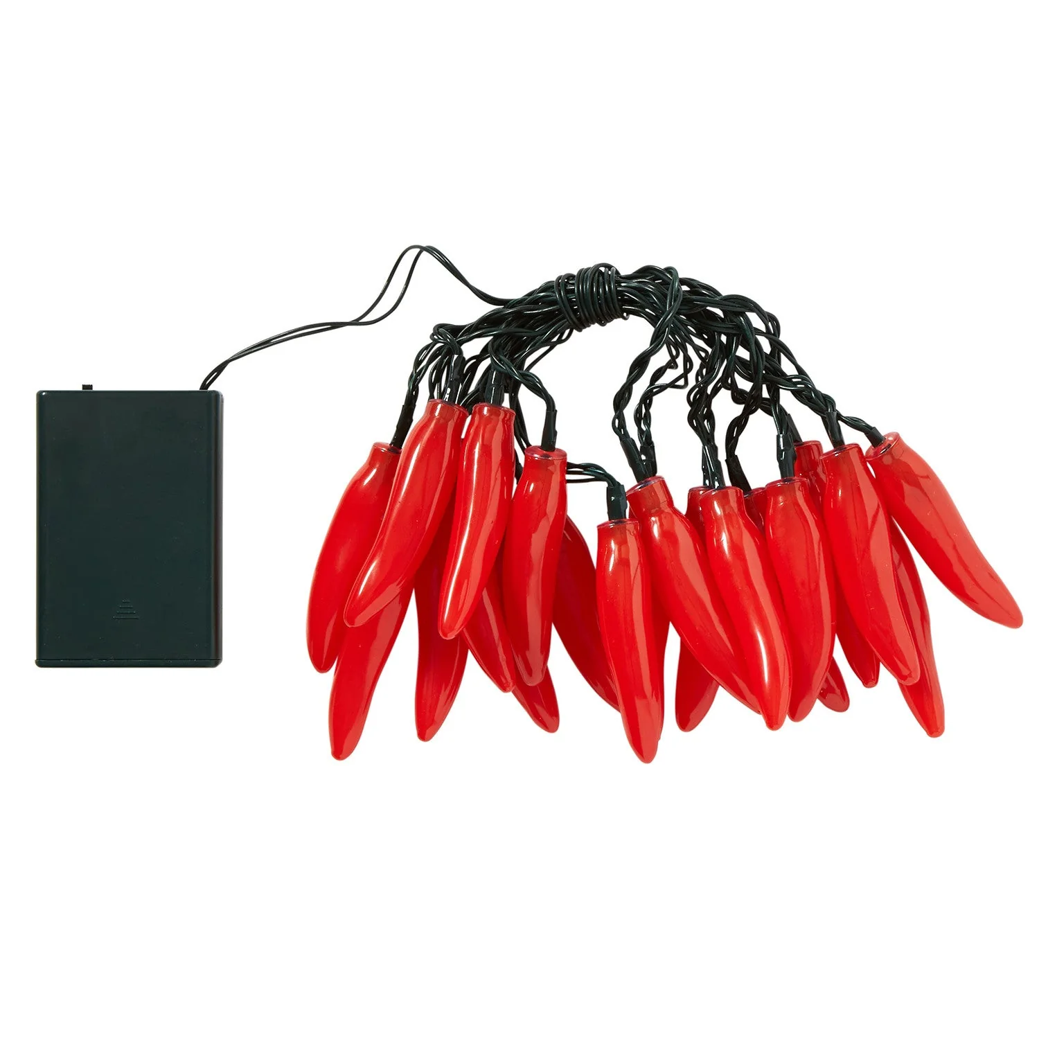 20 Red Chilli Pepper Fairy Lights - Image 6