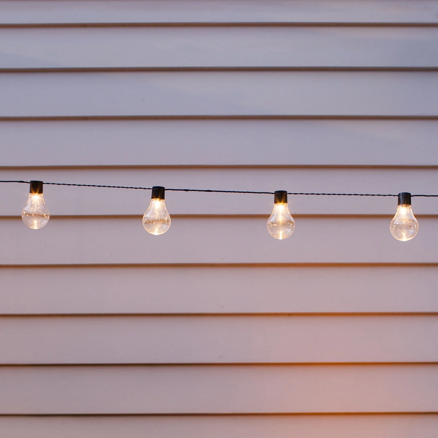 20 Warm White Carnival Solar Festoon Lights - Image 3