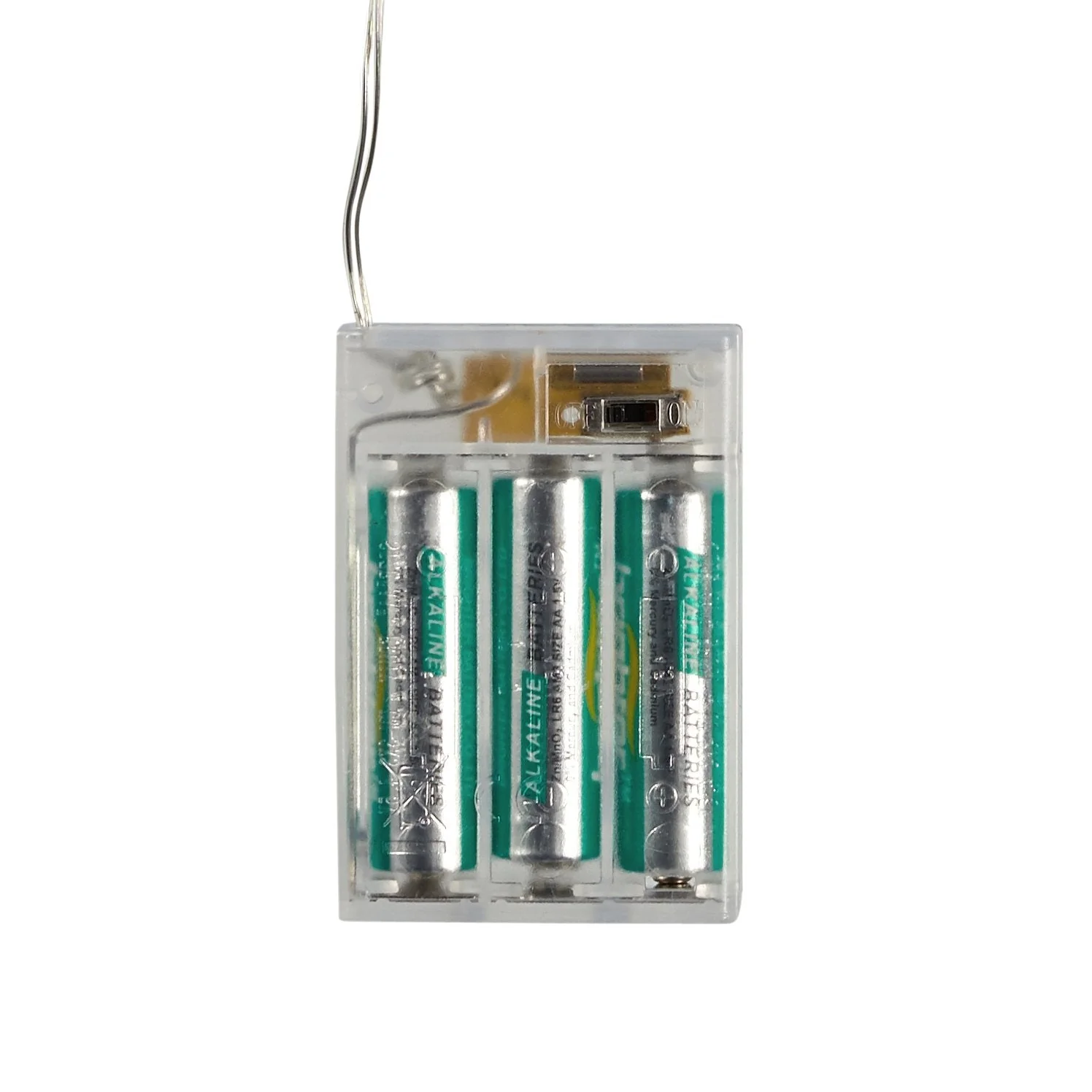 20 White LED Micro Battery Fairy Lights - Image 3