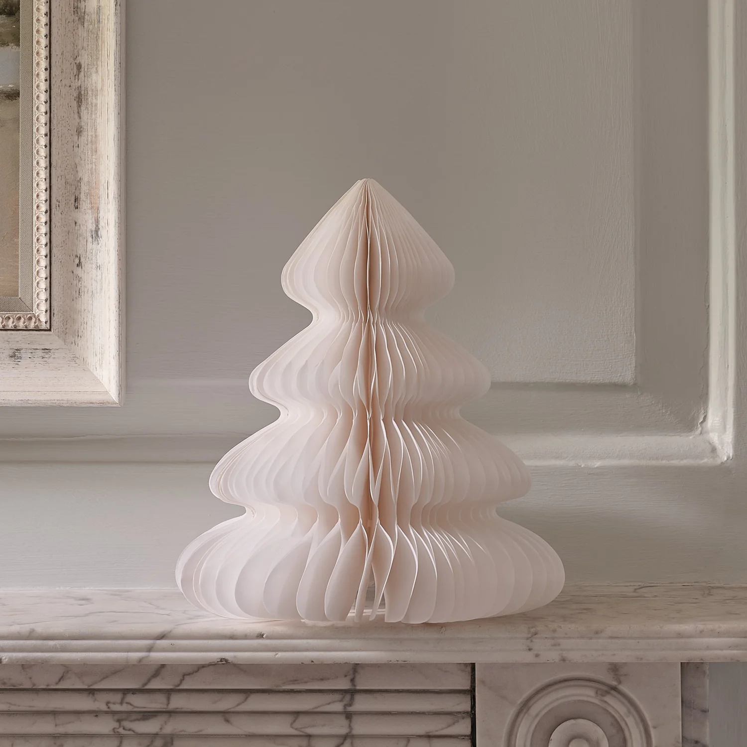 28cm Paper Christmas Tree LED Decoration - Image 2