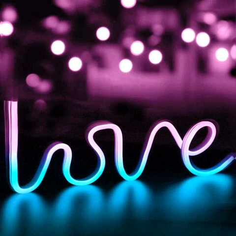 2m 192 LED Twinkly Flex Smart App Controlled Neon Light Multi Coloured - Image 4