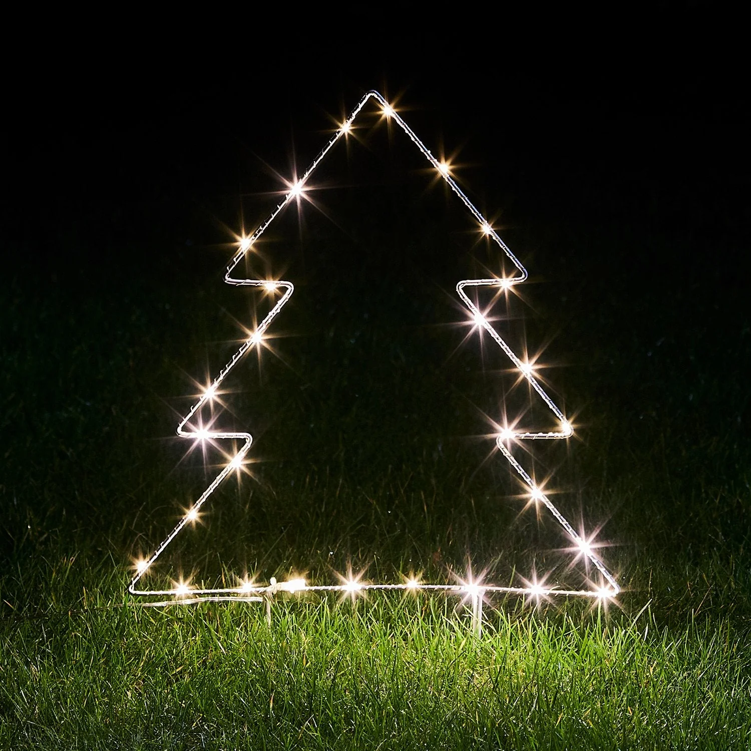3 Christmas Tree Stake Lights - Image 2