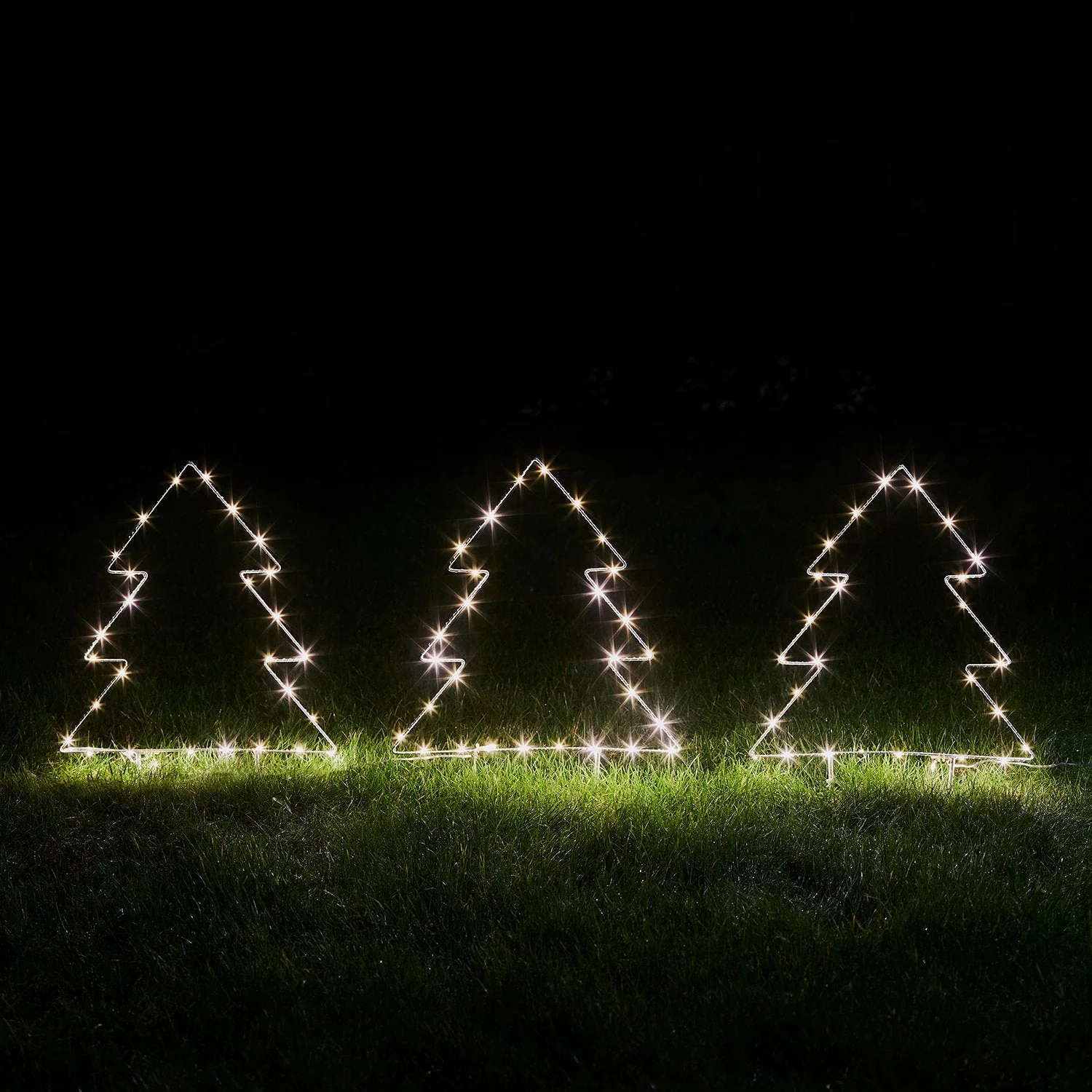 3 Christmas Tree Stake Lights - Image 3