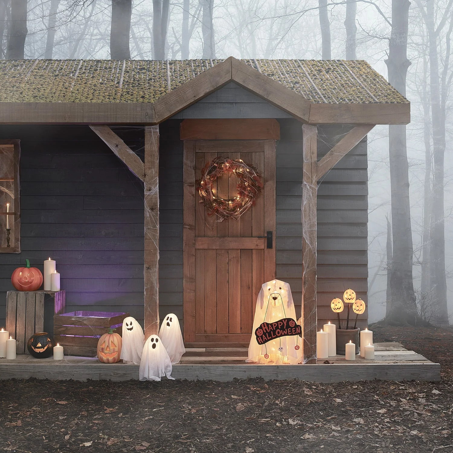 3 Ghost Garden Stake Lights - Image 3