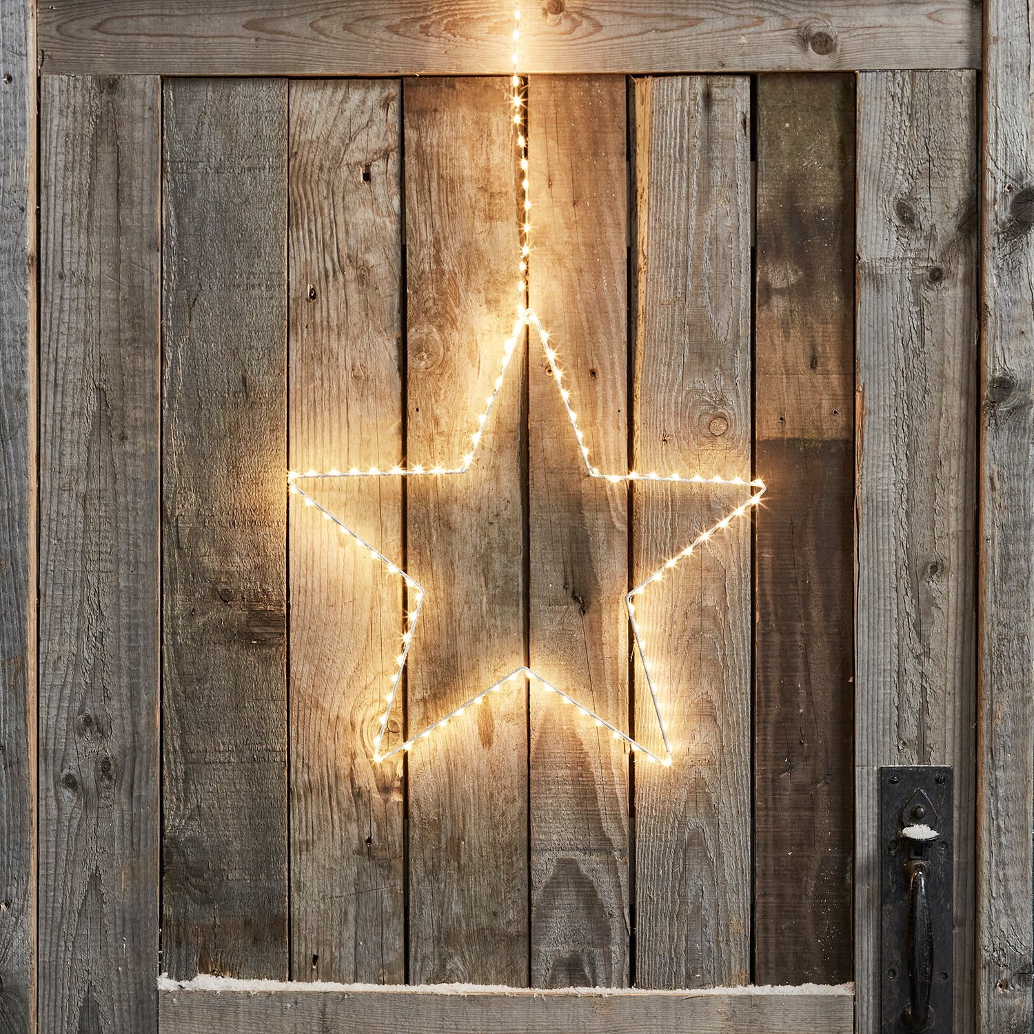 38cm Outdoor Hanging Star Light - Image 4