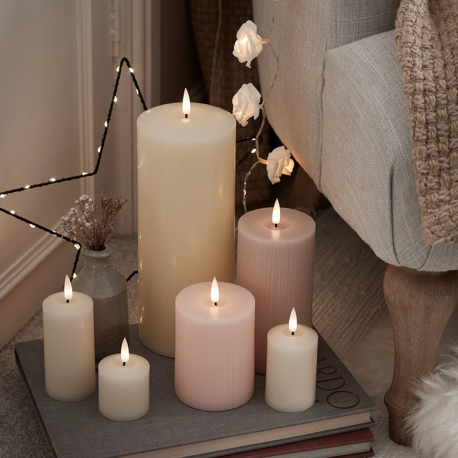 4 TruGlow® Ivory LED Votive Candles - Image 3