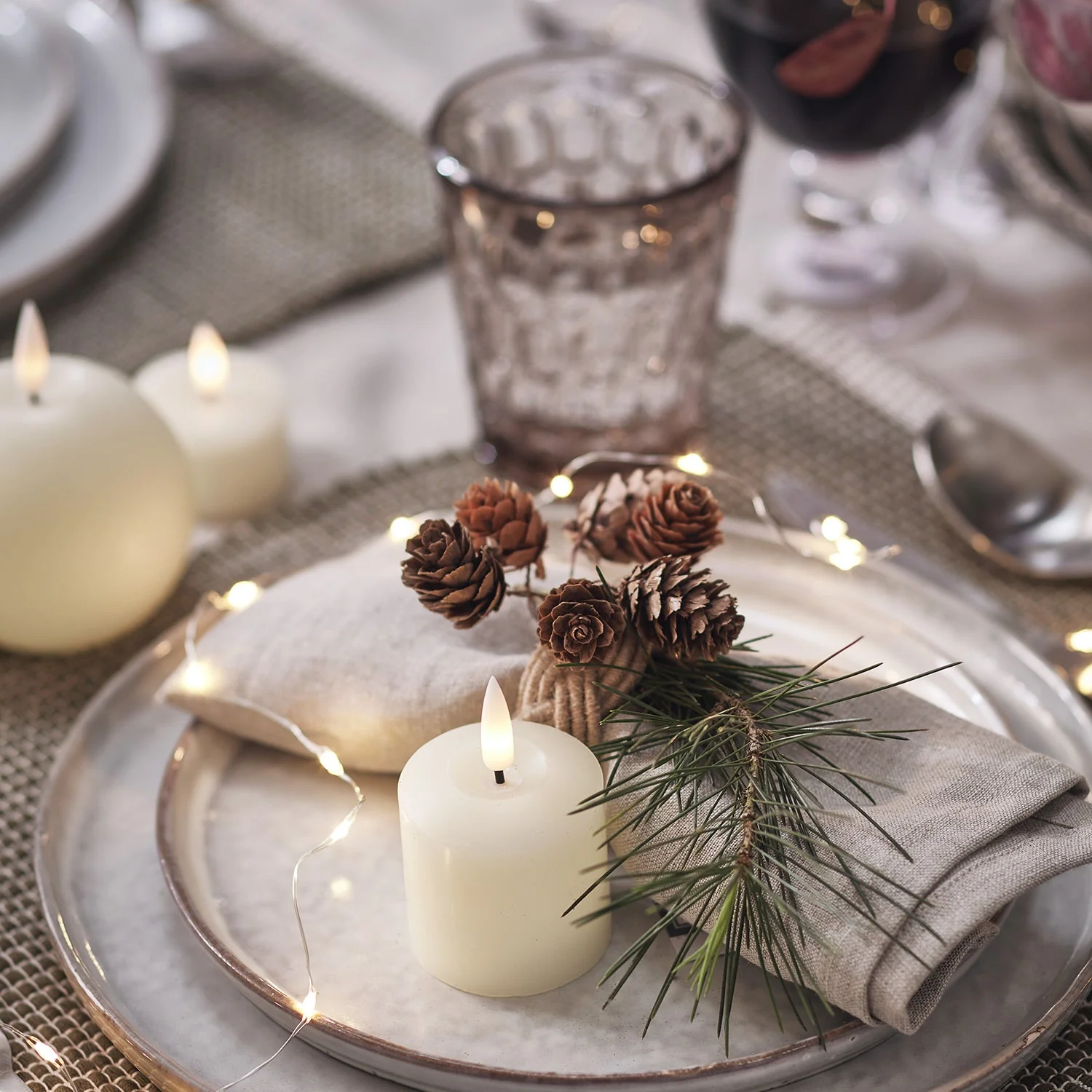 4 TruGlow® Ivory LED Votive Candles - Image 9