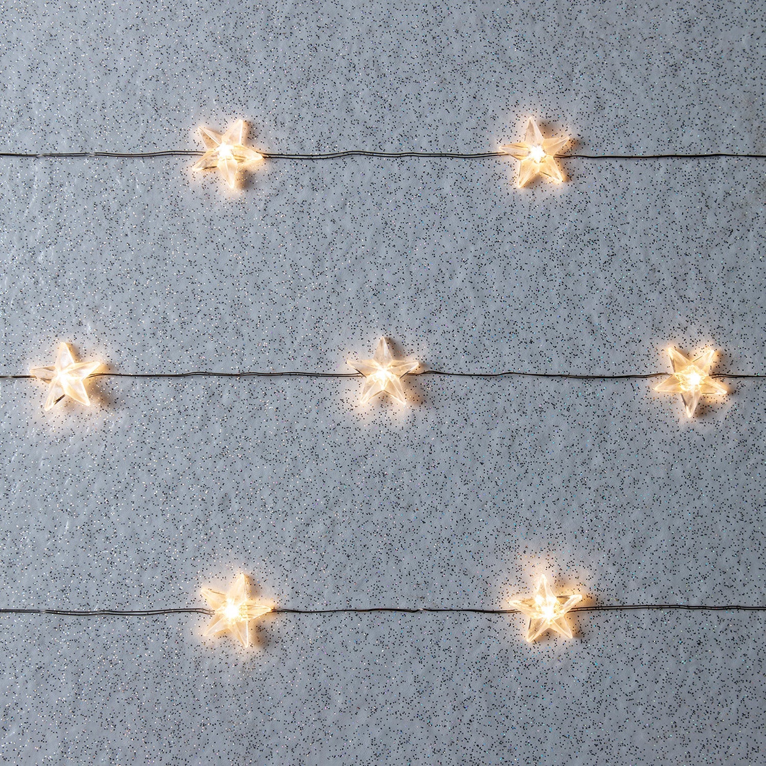 50 Warm White Star Micro Fairy Lights - Image 3