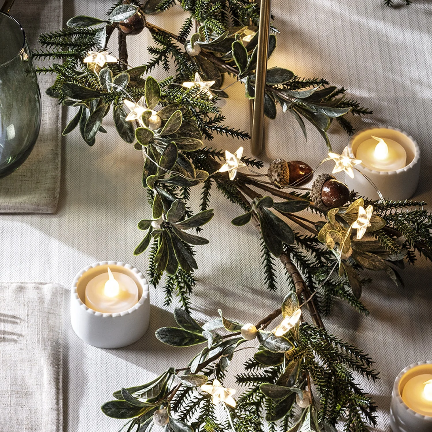 50 Warm White Star Micro Fairy Lights - Image 4