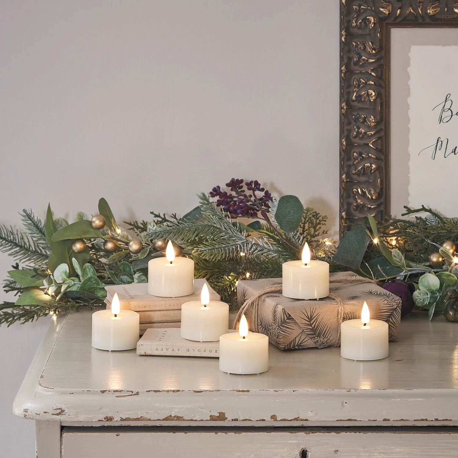 6 Ivory TruGlow® LED Mini Votive Candles - Image 13