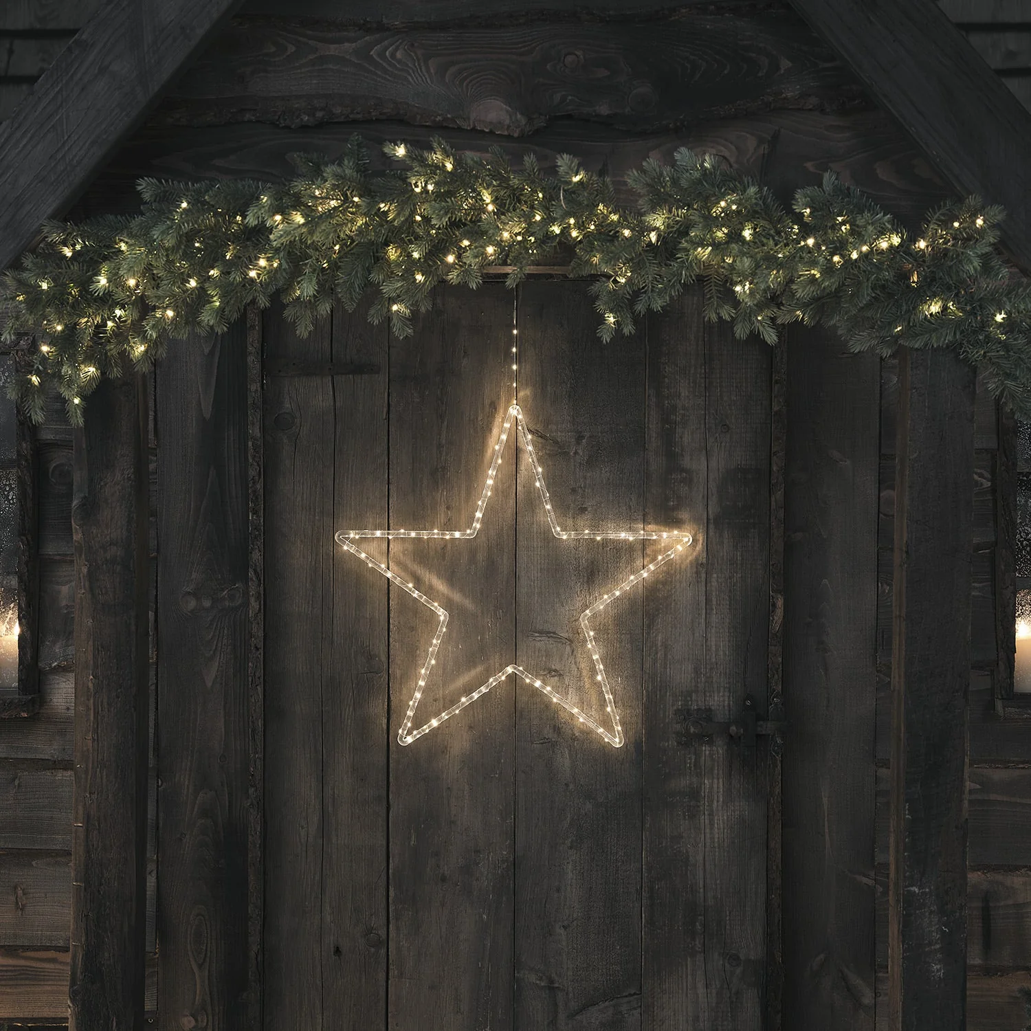 60cm Acrylic Star Silhouette Micro LED Hanging Light - Image 5