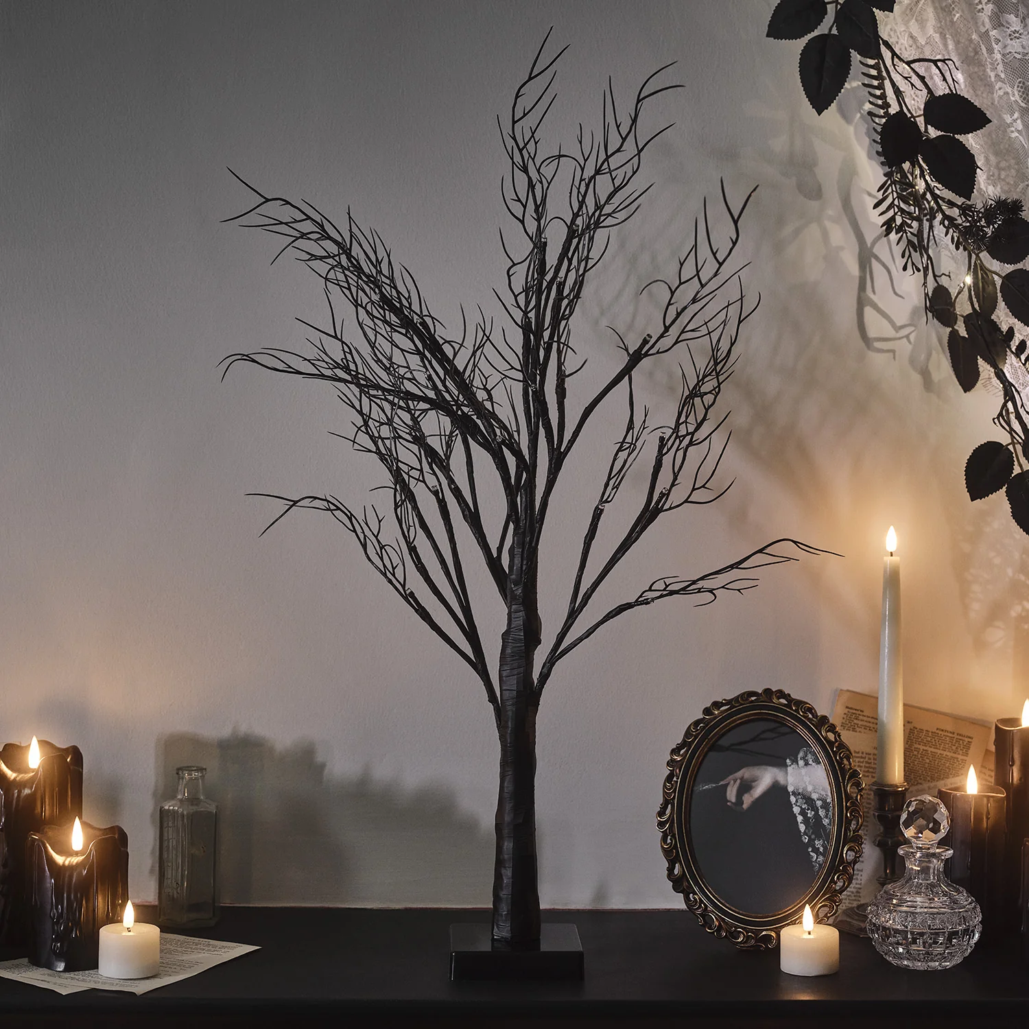 70cm Halloween LED Twig Tree - Image 2