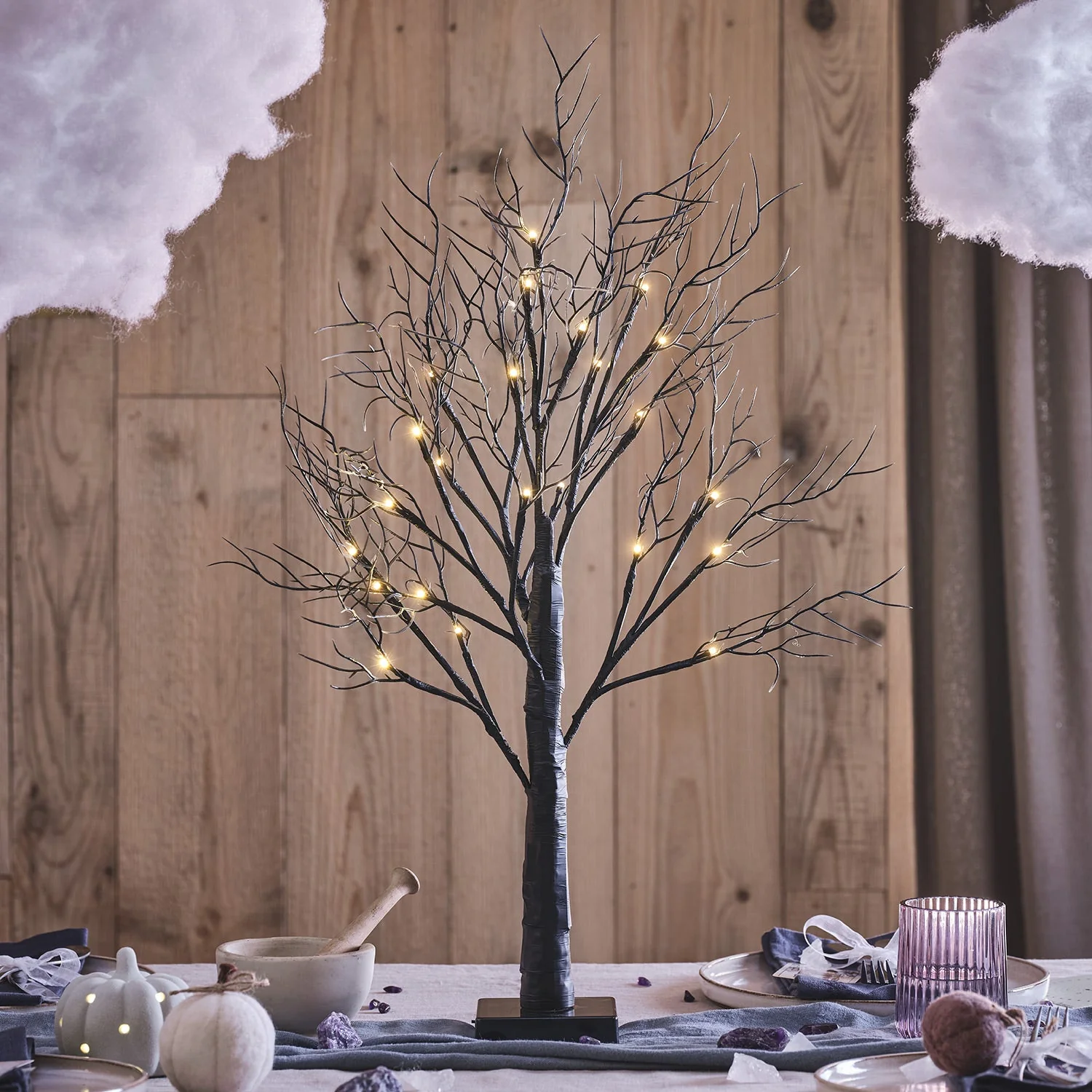 70cm Halloween LED Twig Tree - Image 3