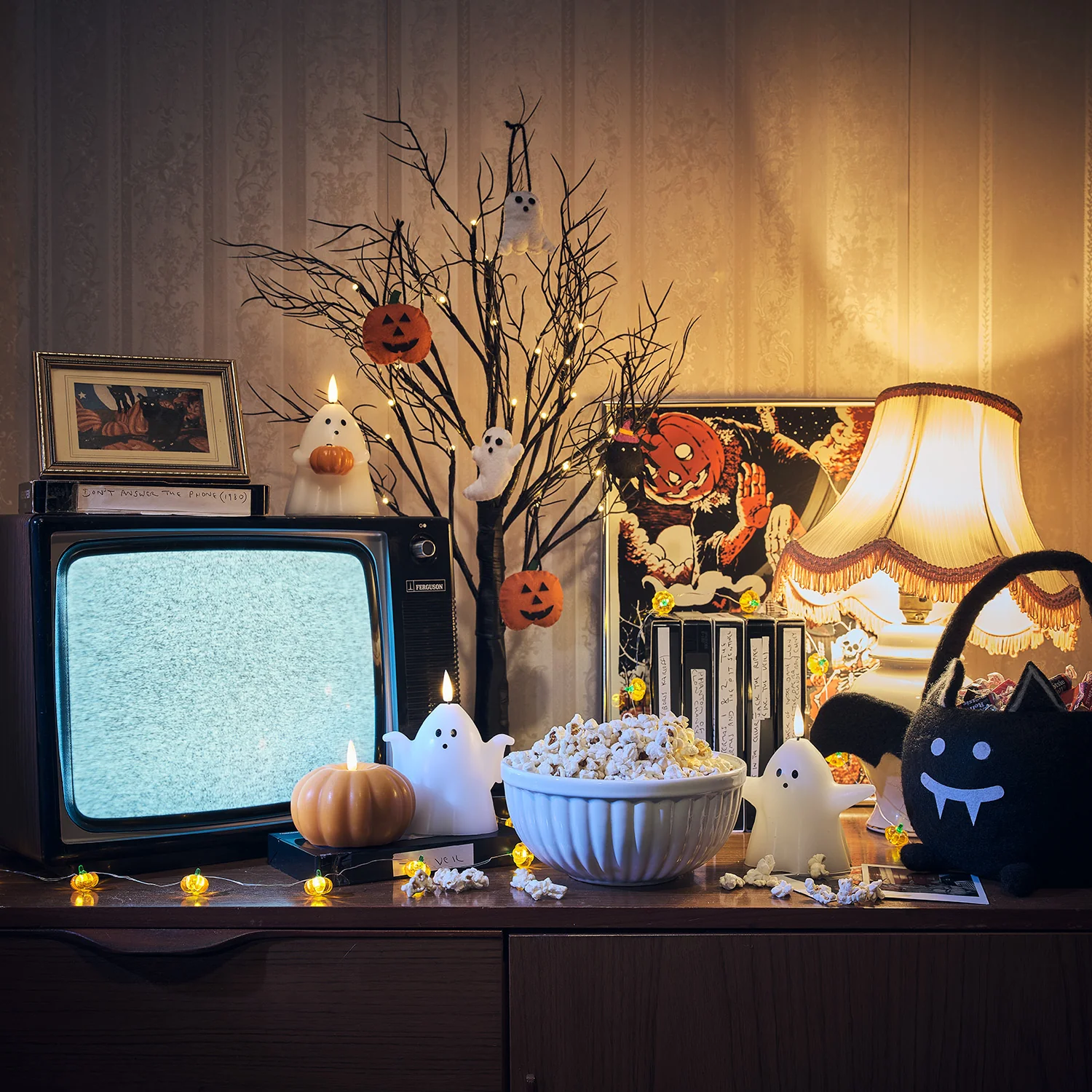 70cm Halloween LED Twig Tree - Image 6