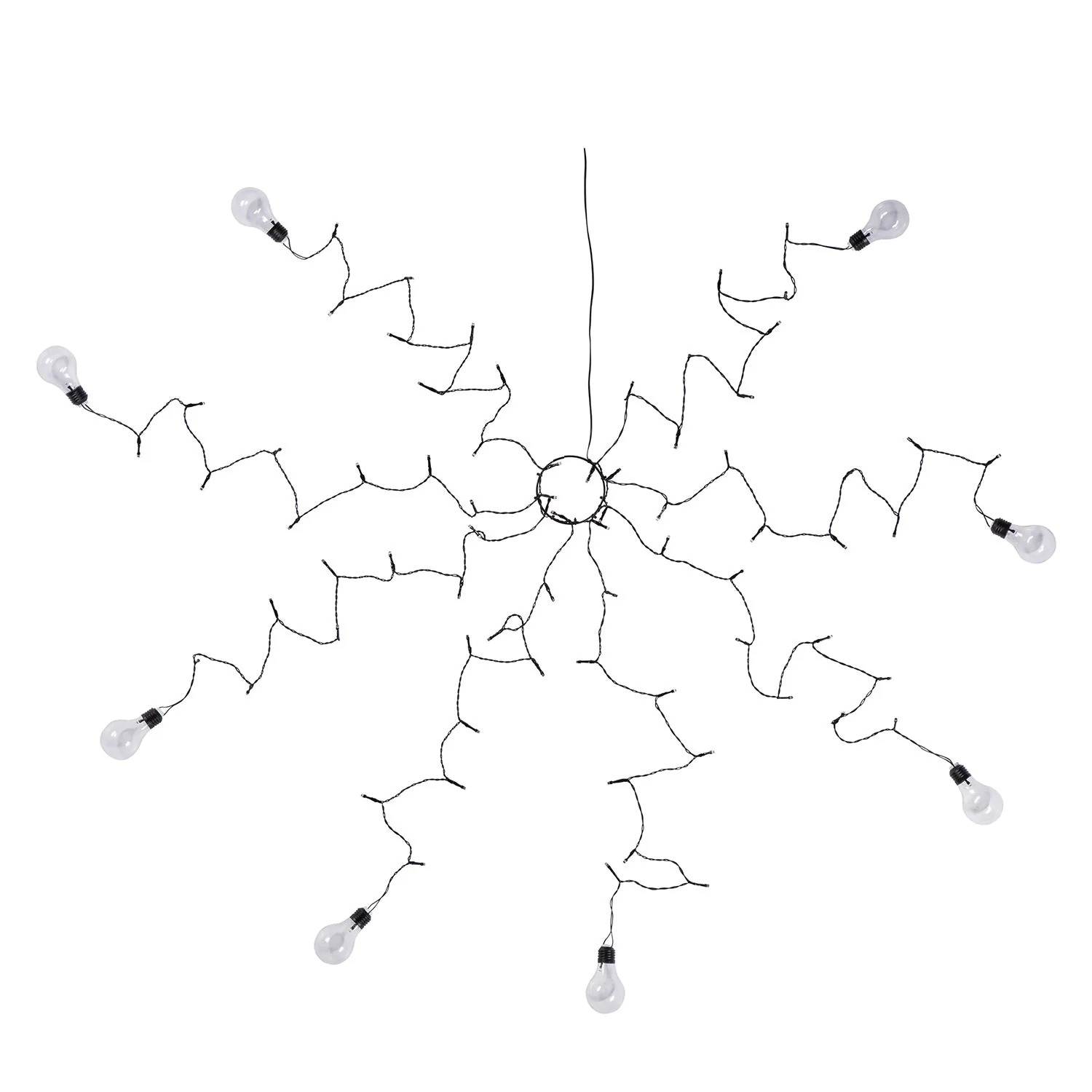 80 LED Battery Operated Parasol Lights - Image 3