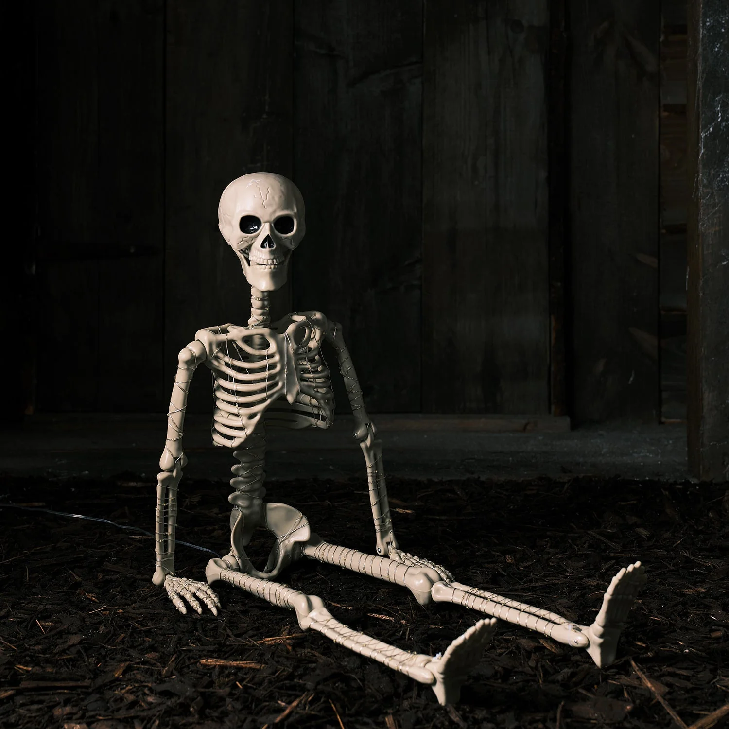 90cm Skeleton LED Halloween Decoration - Image 5