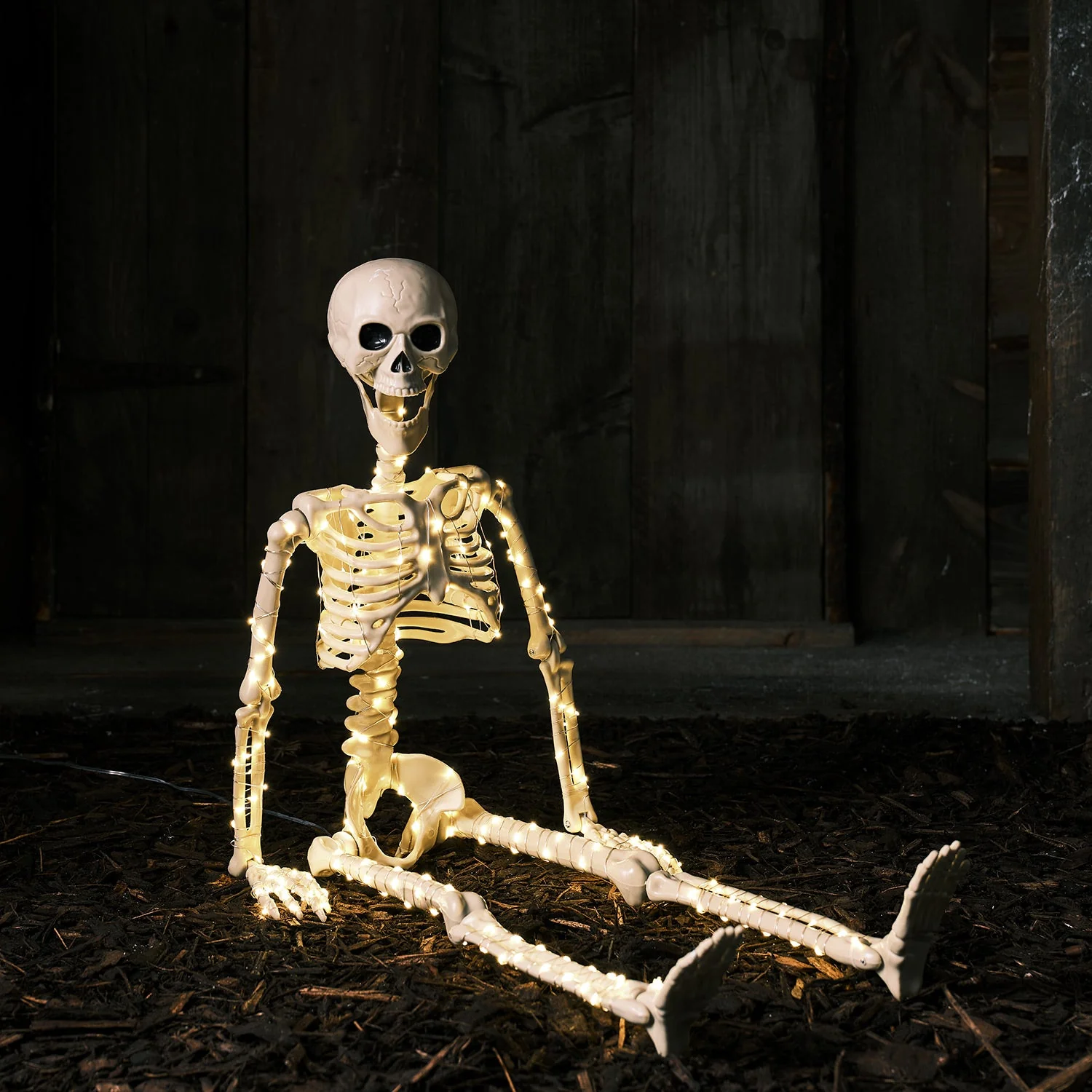 90cm Skeleton LED Halloween Decoration - Image 6