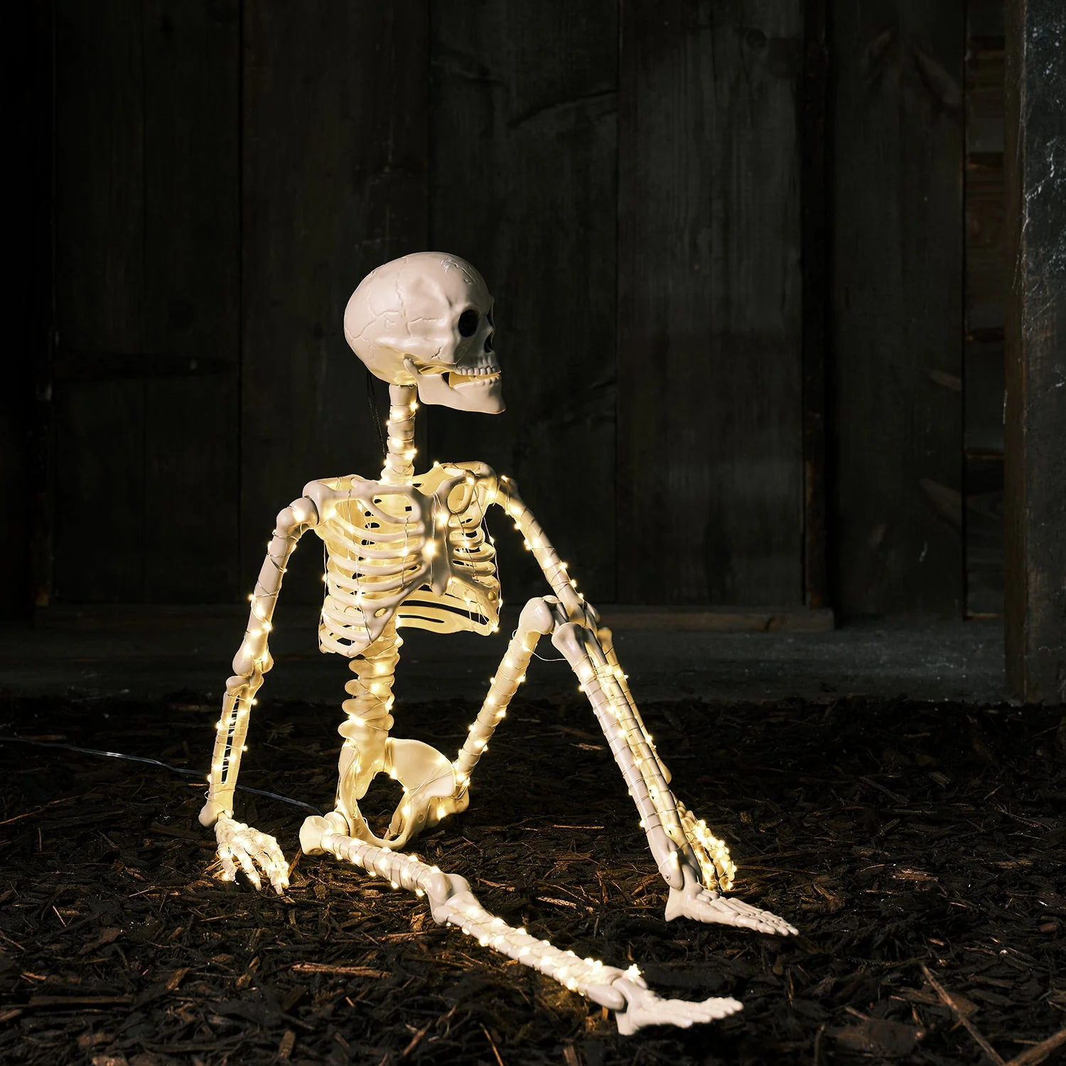 90cm Skeleton LED Halloween Decoration - Image 7