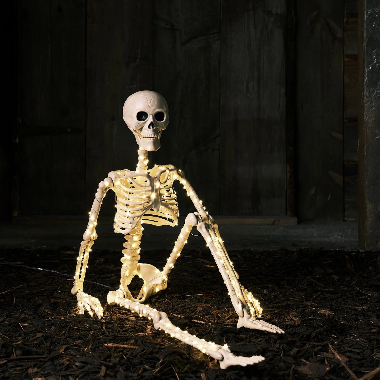 90cm Skeleton LED Halloween Decoration - Image 8