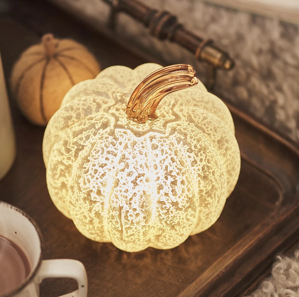 Antique White Pumpkin - Image 3