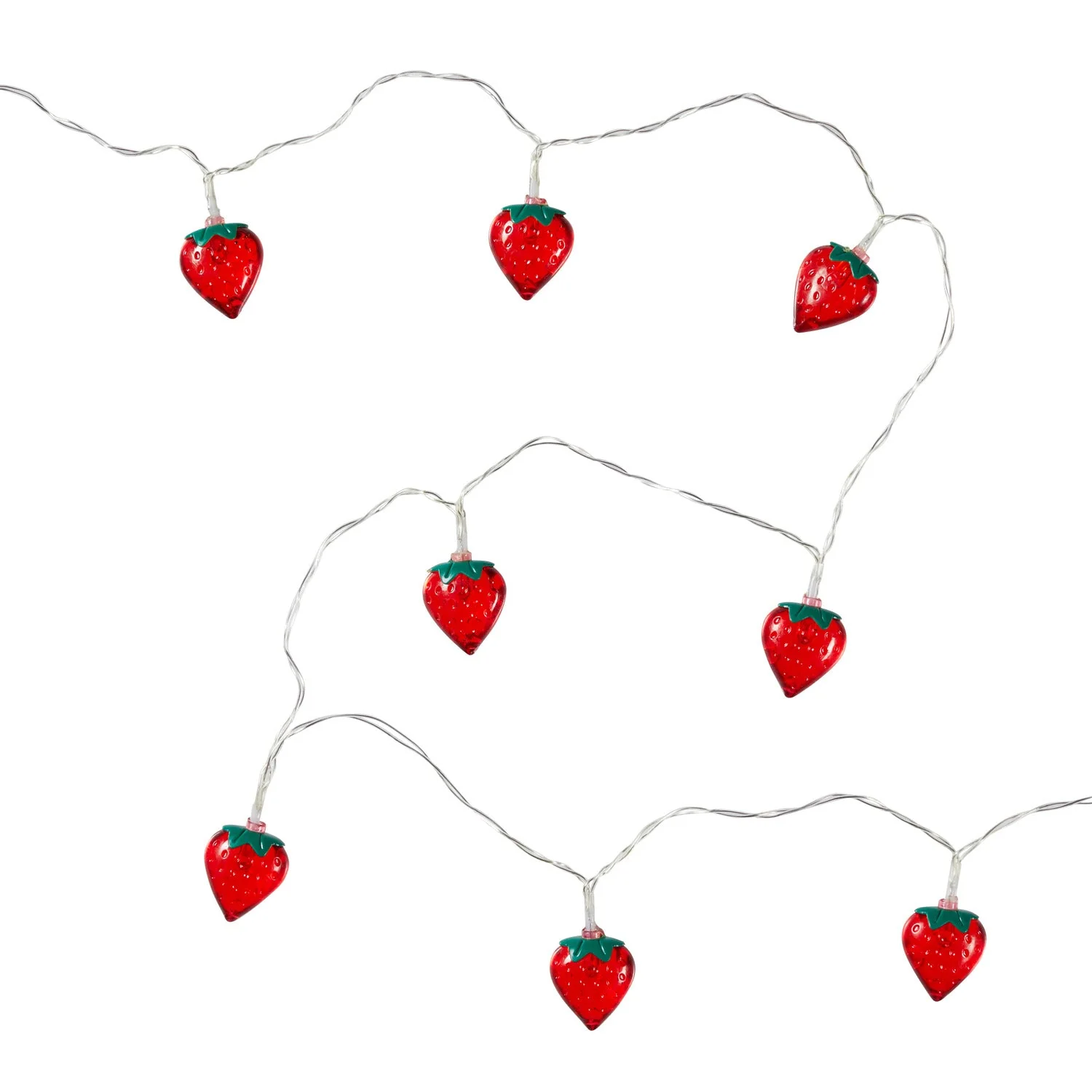 Battery Operated Strawberry String Lights - Image 4