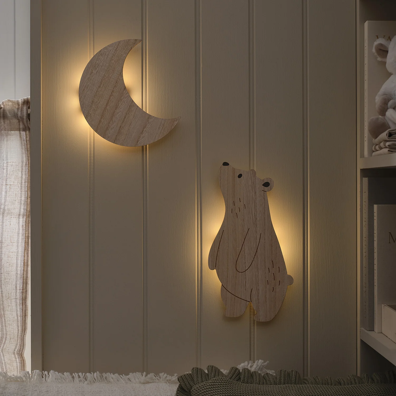 Bear & Moon Children's Wall Lights - Image 10