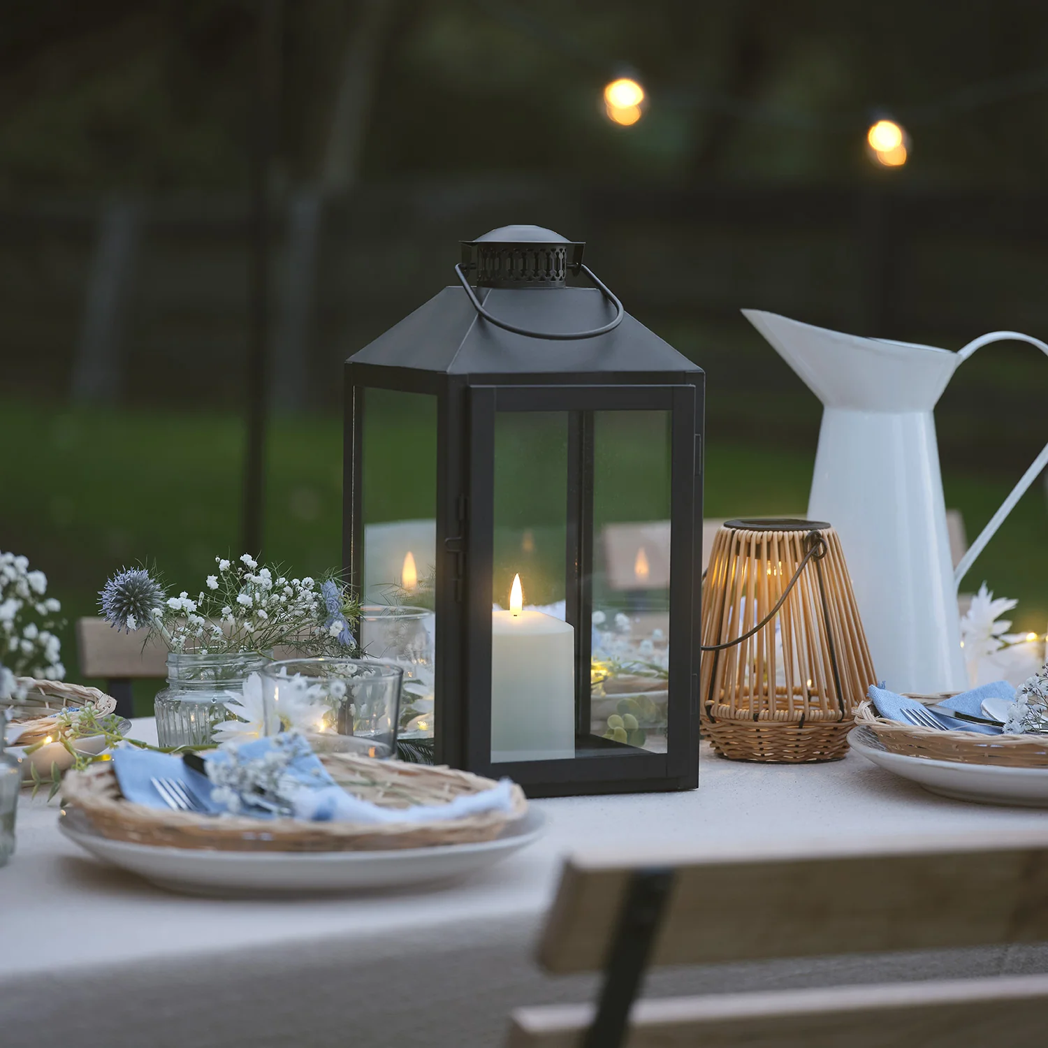 Seaton Lantern Duo with TruGlow® Candles - Image 7