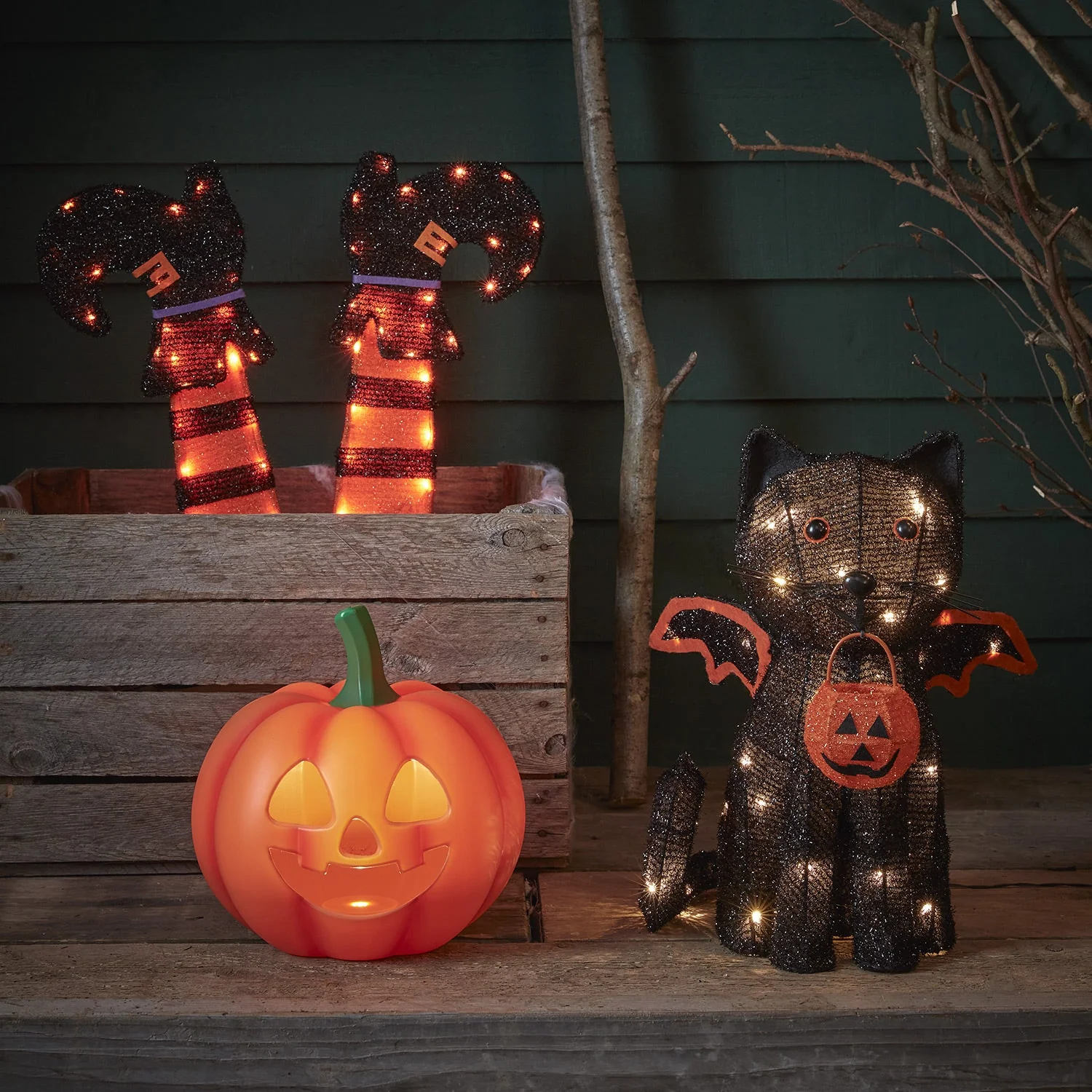Cat Battery Outdoor Halloween Decoration - Image 4